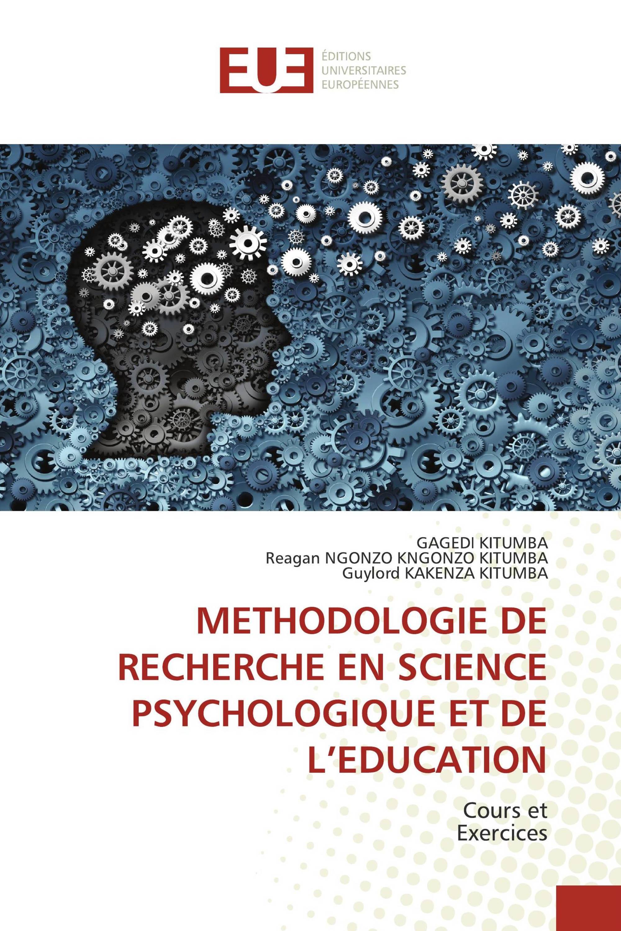 METHODOLOGIE DE RECHERCHE EN SCIENCE PSYCHOLOGIQUE ET DE L’EDUCATION