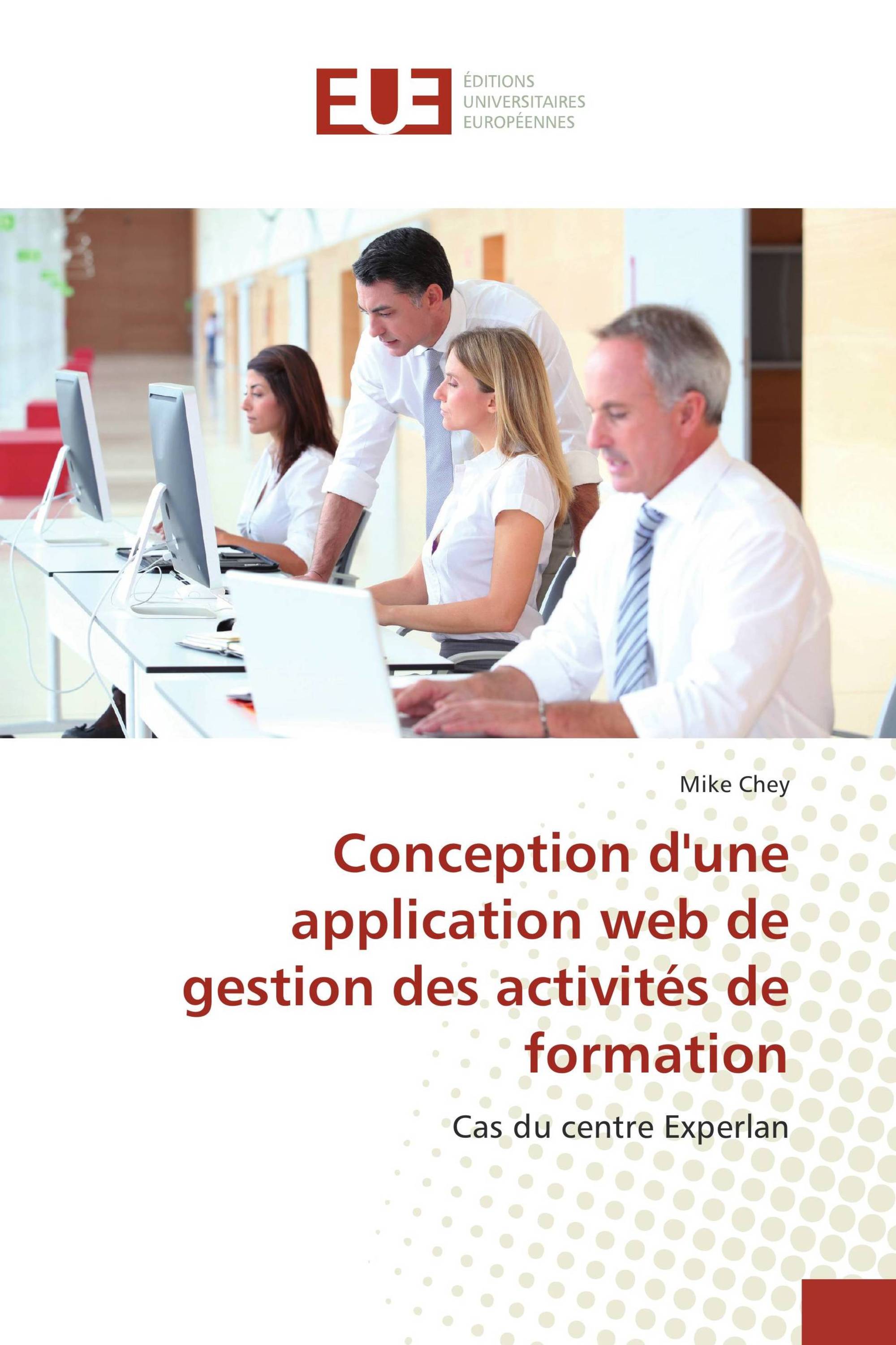 Conception d'une application web de gestion des activités de formation