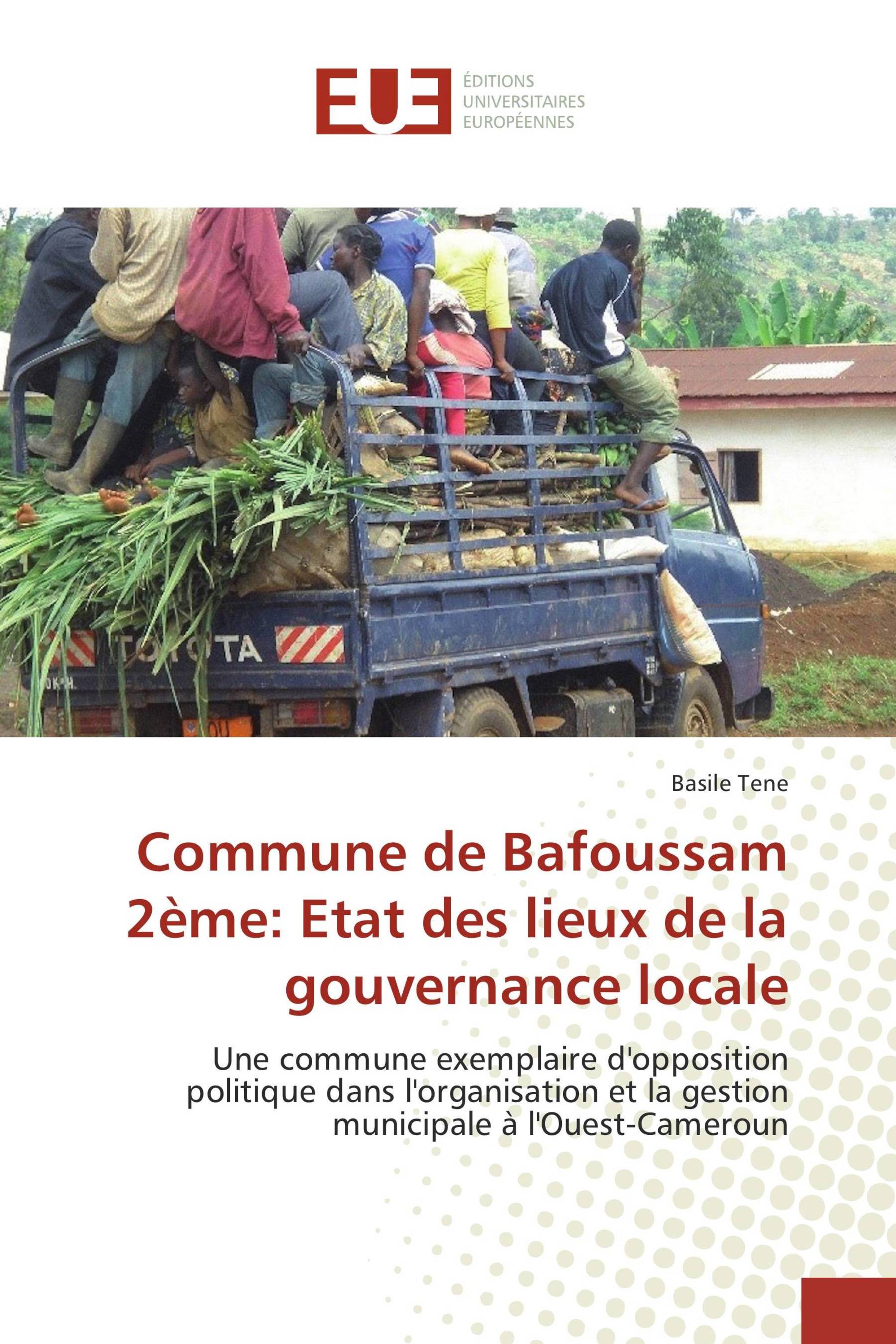 Commune de Bafoussam 2ème: Etat des lieux de la gouvernance locale