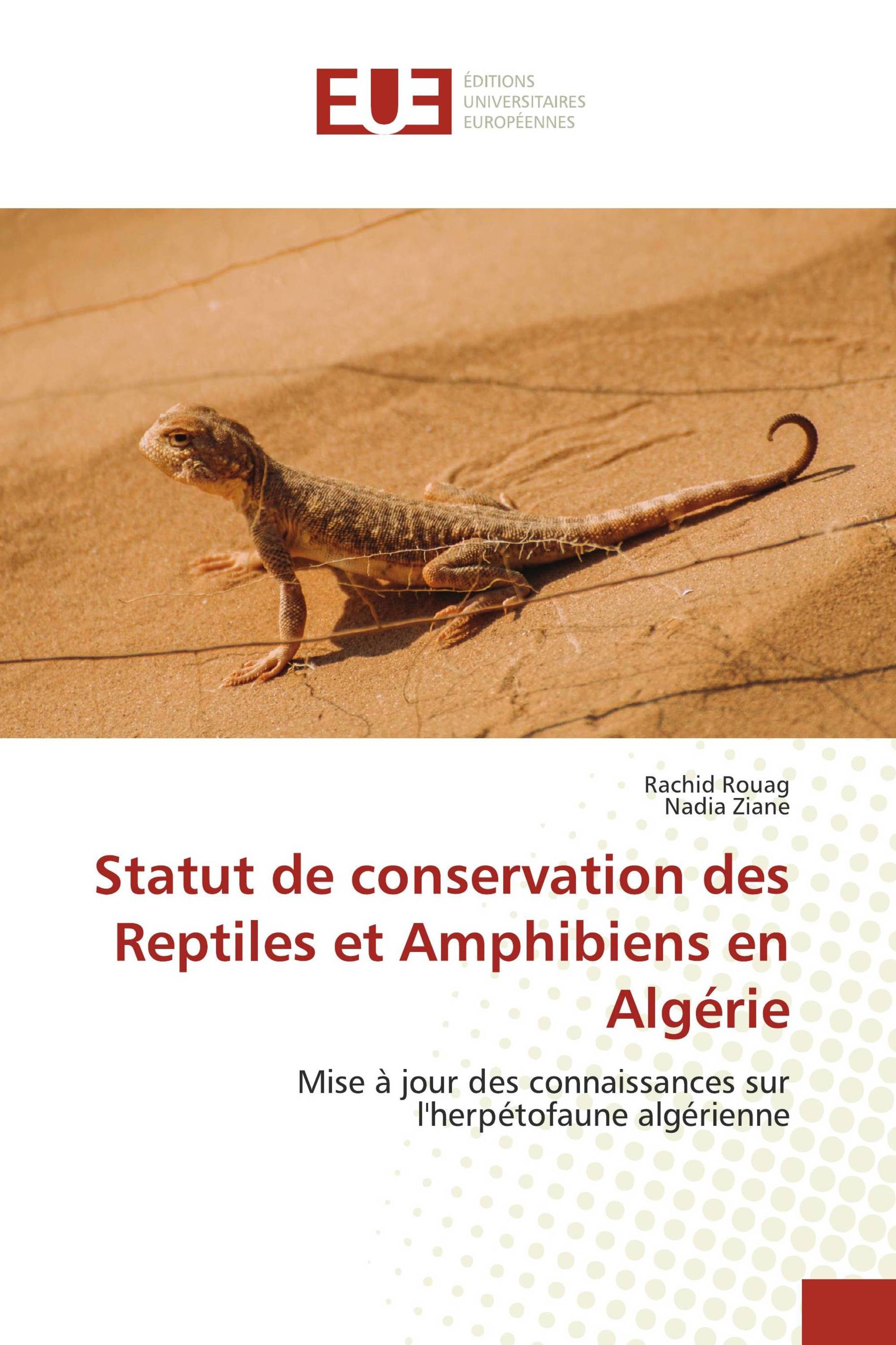 Statut de conservation des Reptiles et Amphibiens en Algérie