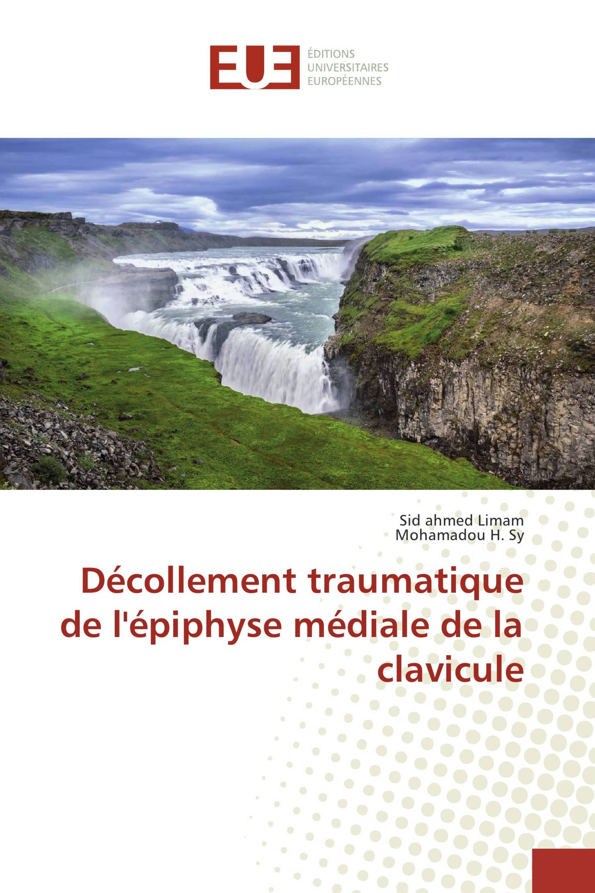 Décollement traumatique de l'épiphyse médiale de la clavicule