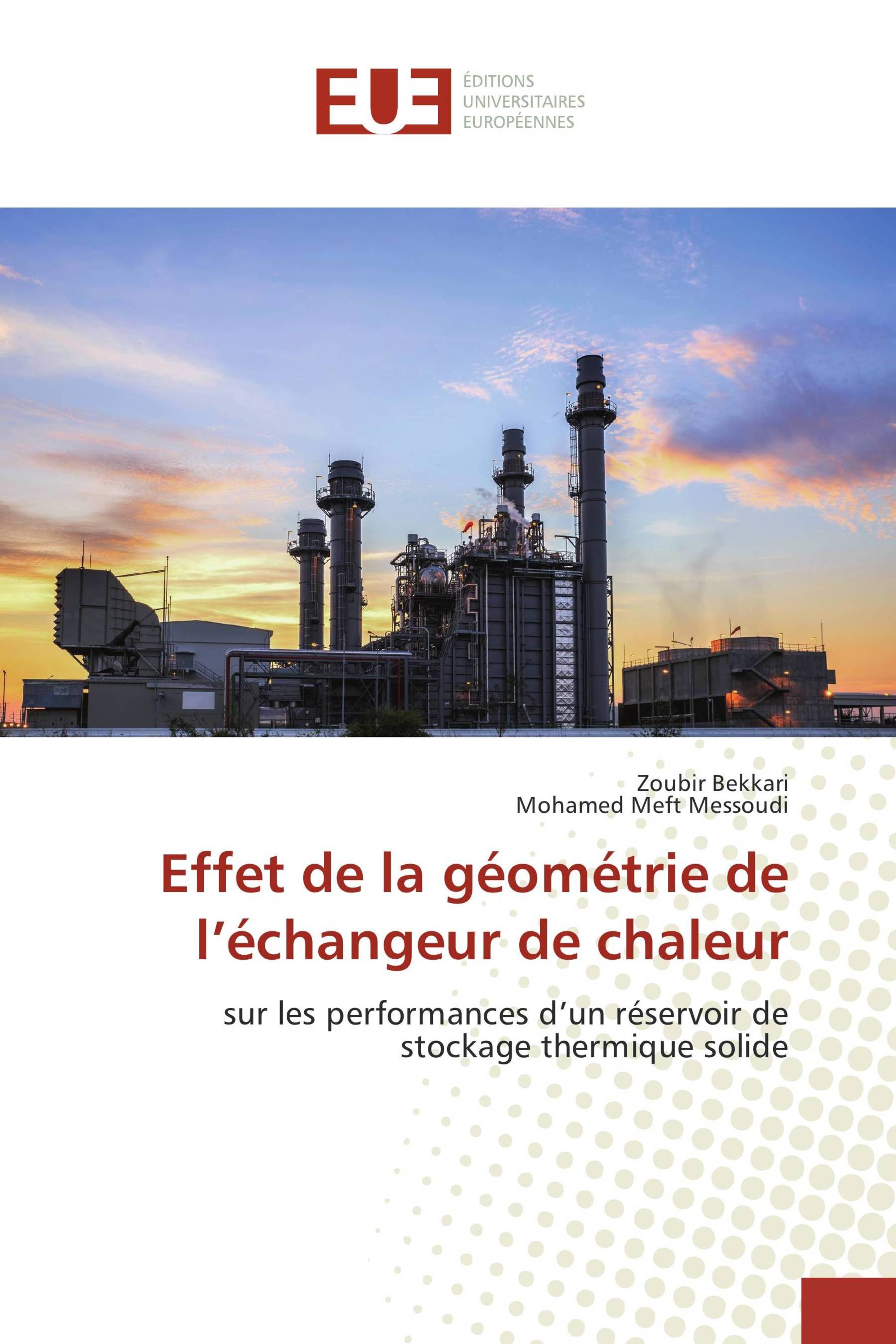 Effet de la géométrie de l’échangeur de chaleur