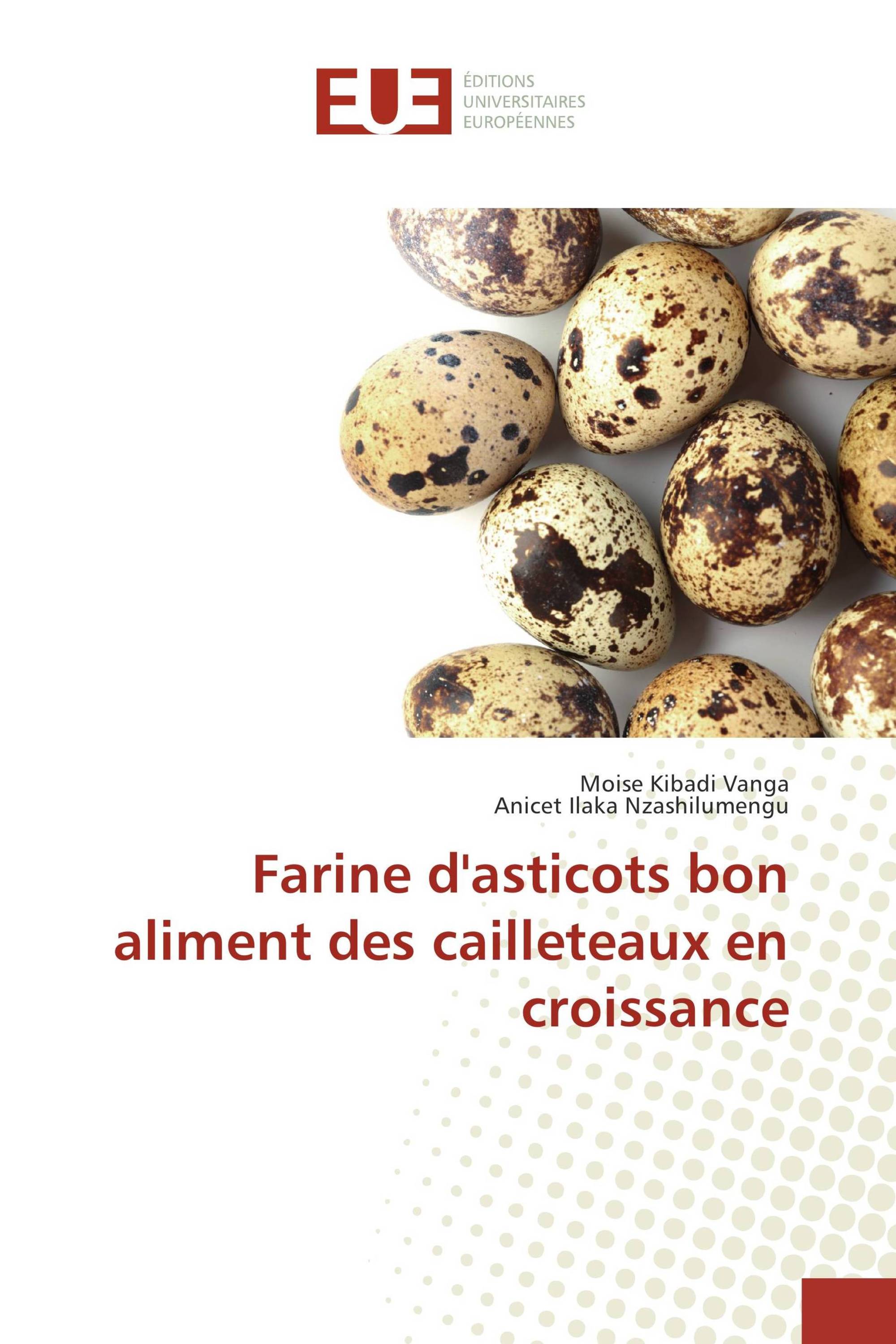 Farine d'asticots bon aliment des cailleteaux en croissance