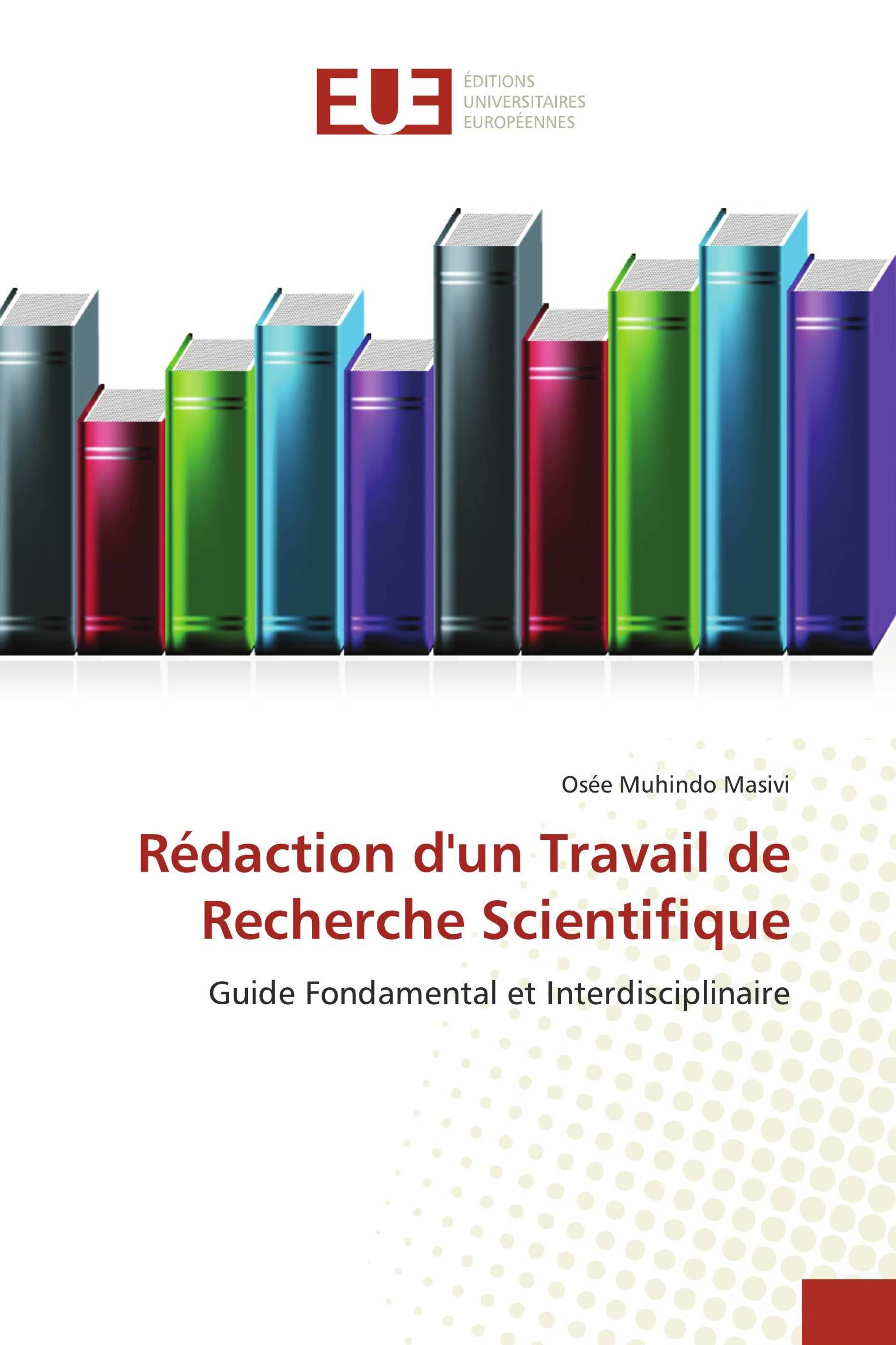 Rédaction d'un Travail de Recherche Scientifique