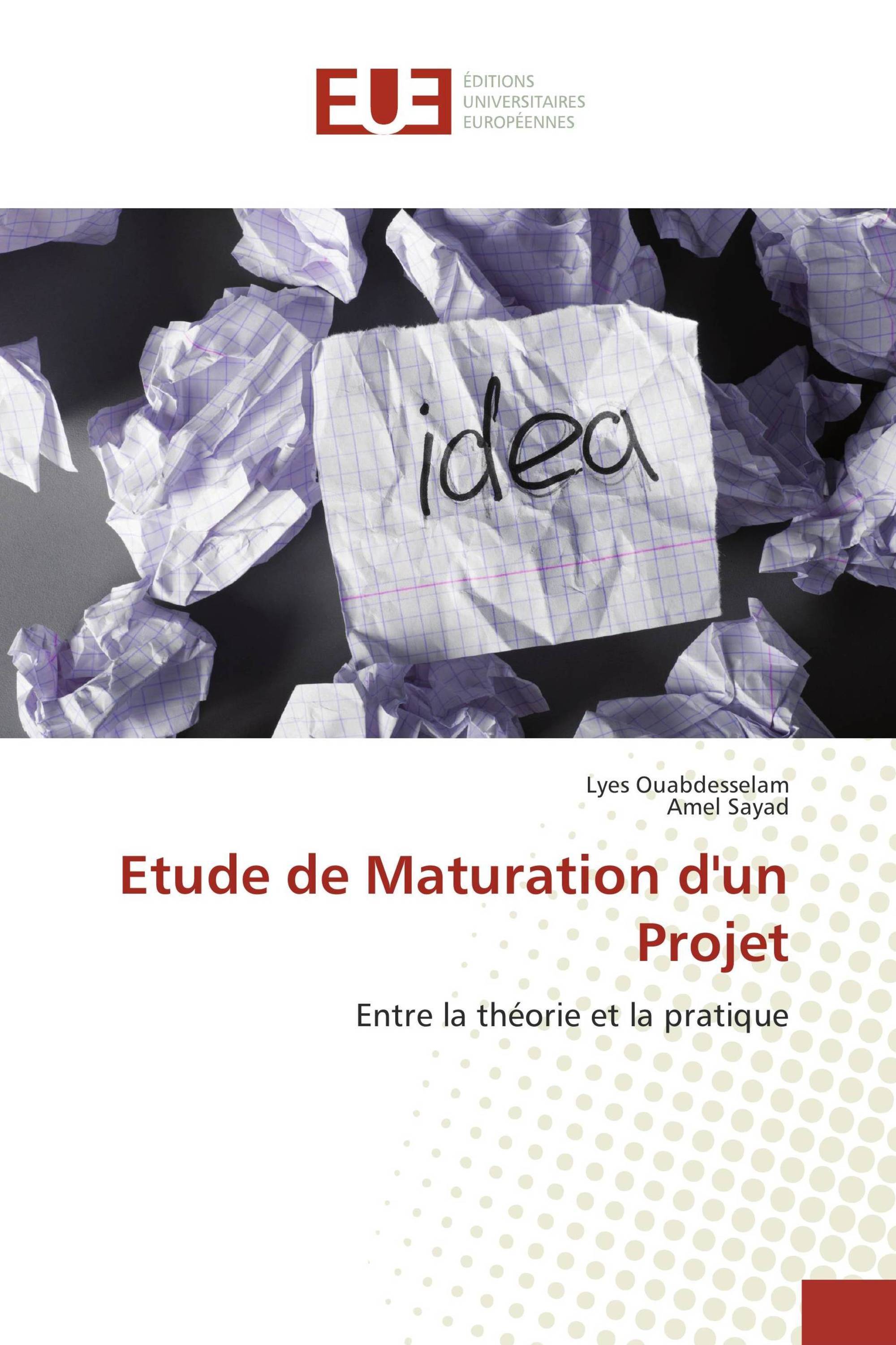 Etude de Maturation d'un Projet