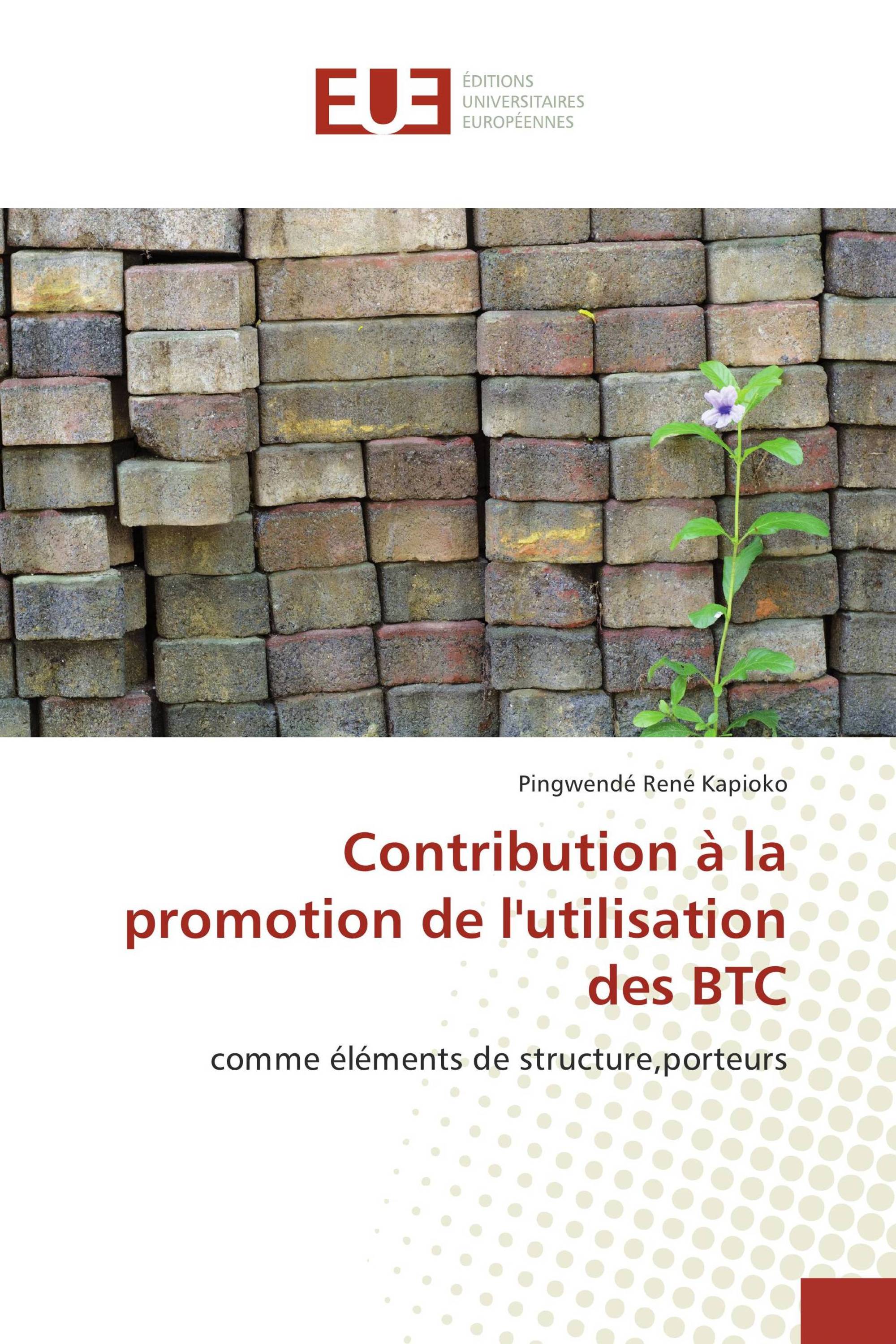 Contribution à la promotion de l'utilisation des BTC