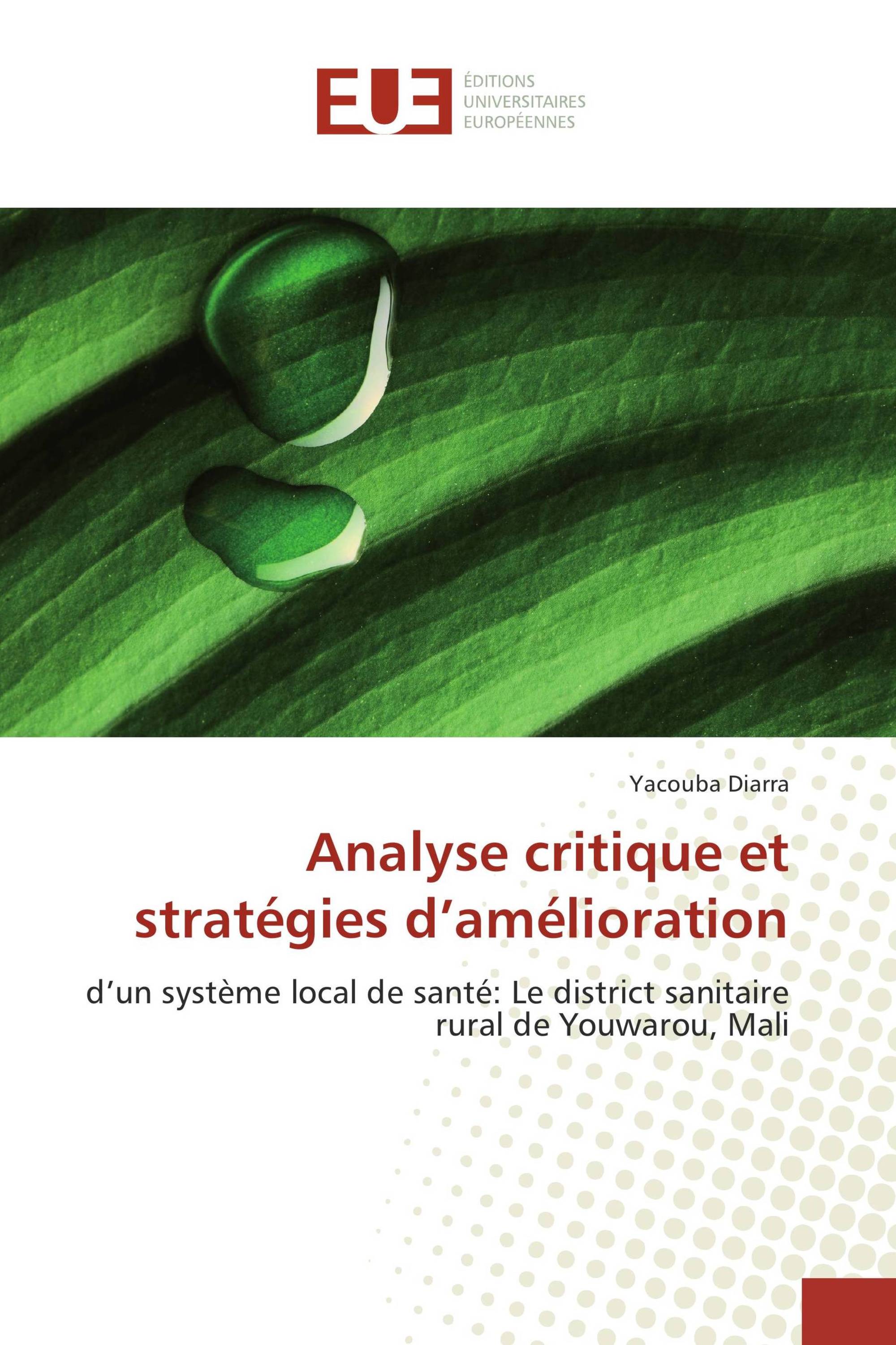 Analyse critique et stratégies d’amélioration