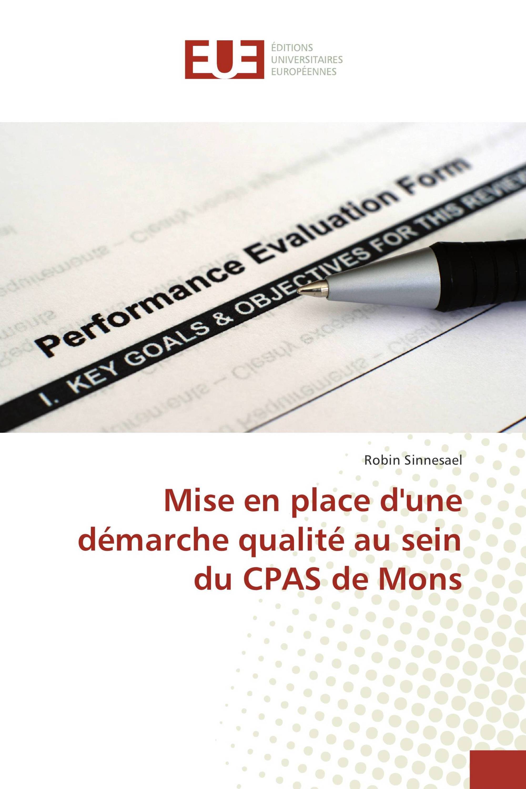 Mise en place d'une démarche qualité au sein du CPAS de Mons