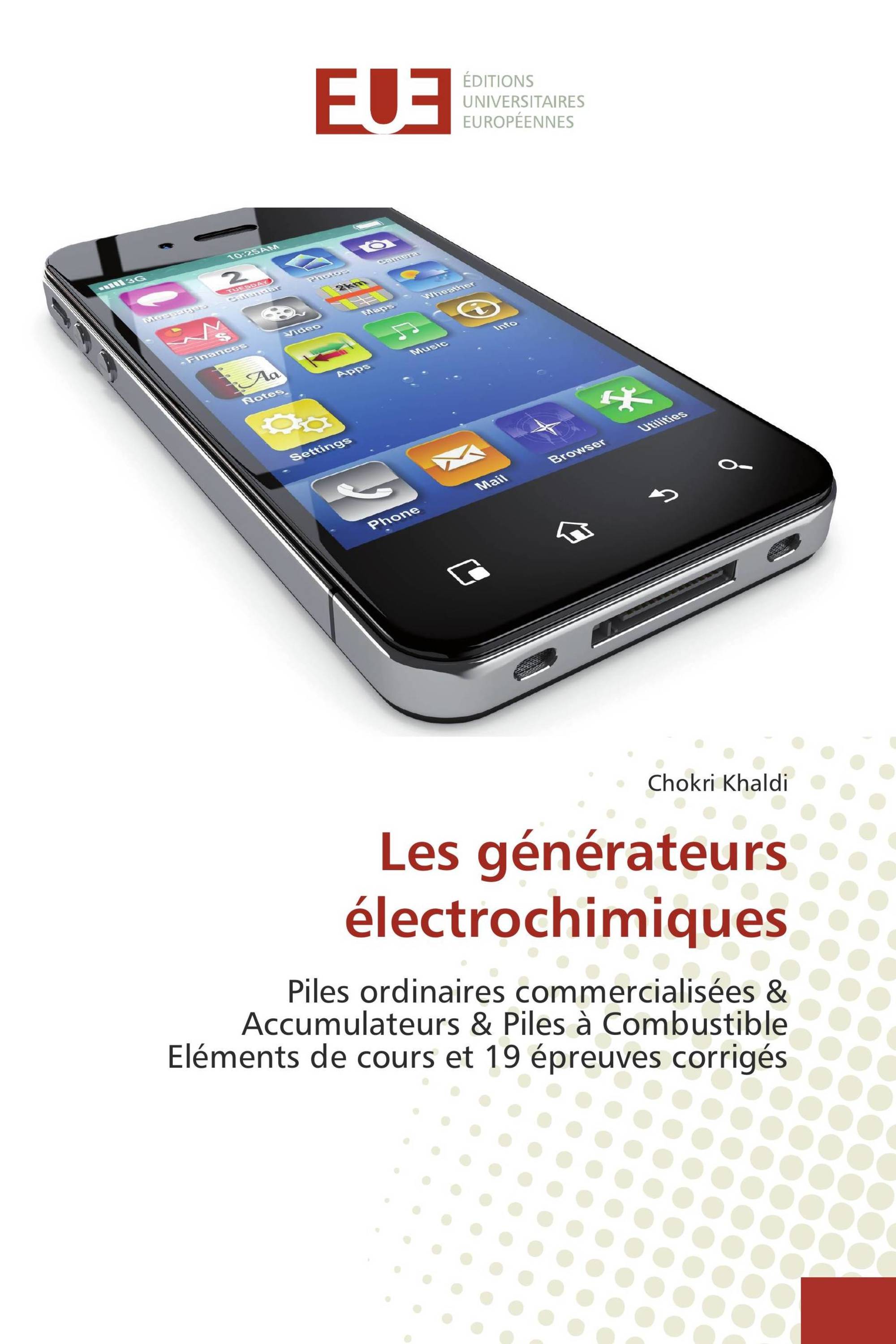 Les générateurs électrochimiques