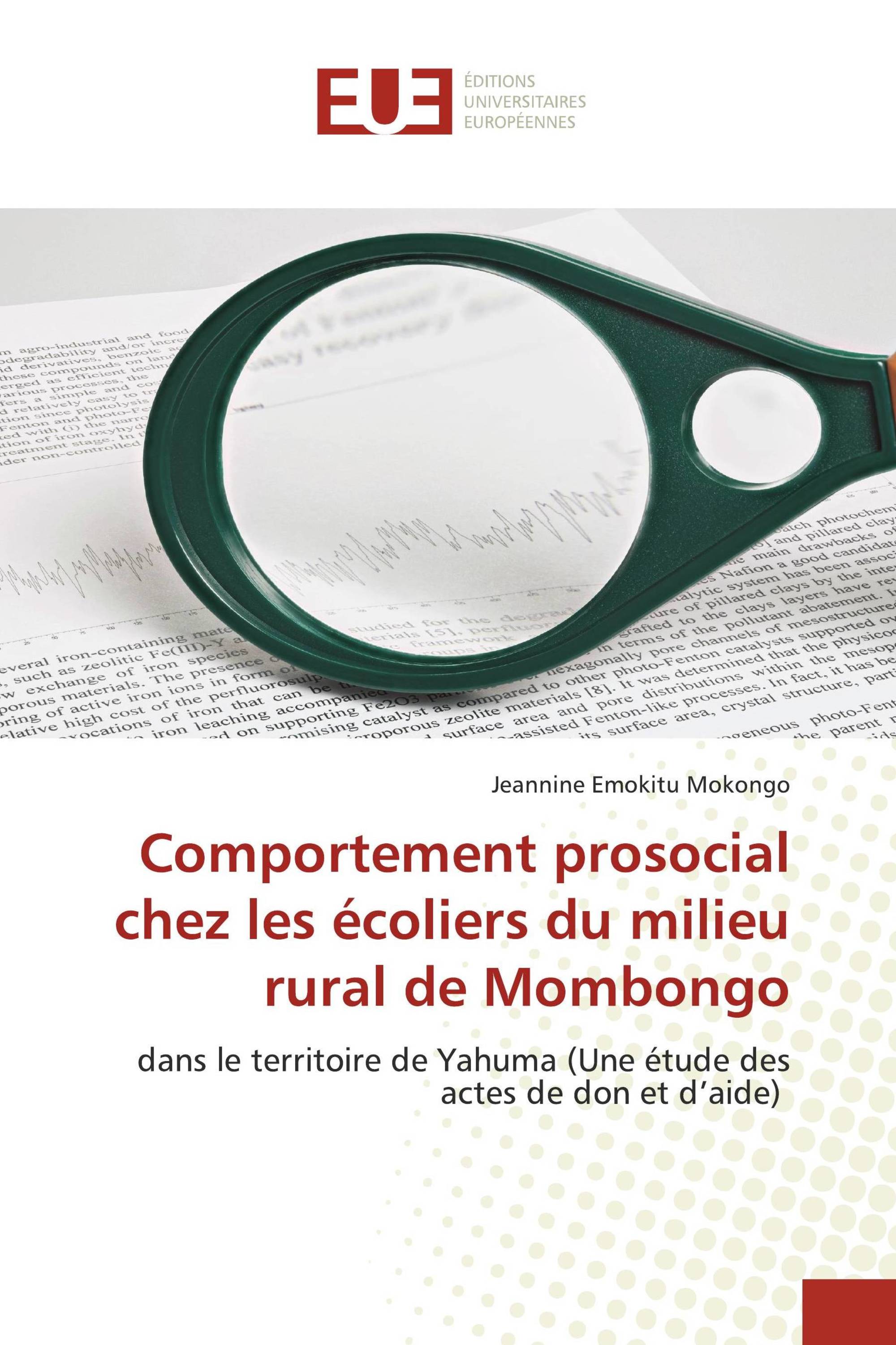 Comportement prosocial chez les écoliers du milieu rural de Mombongo