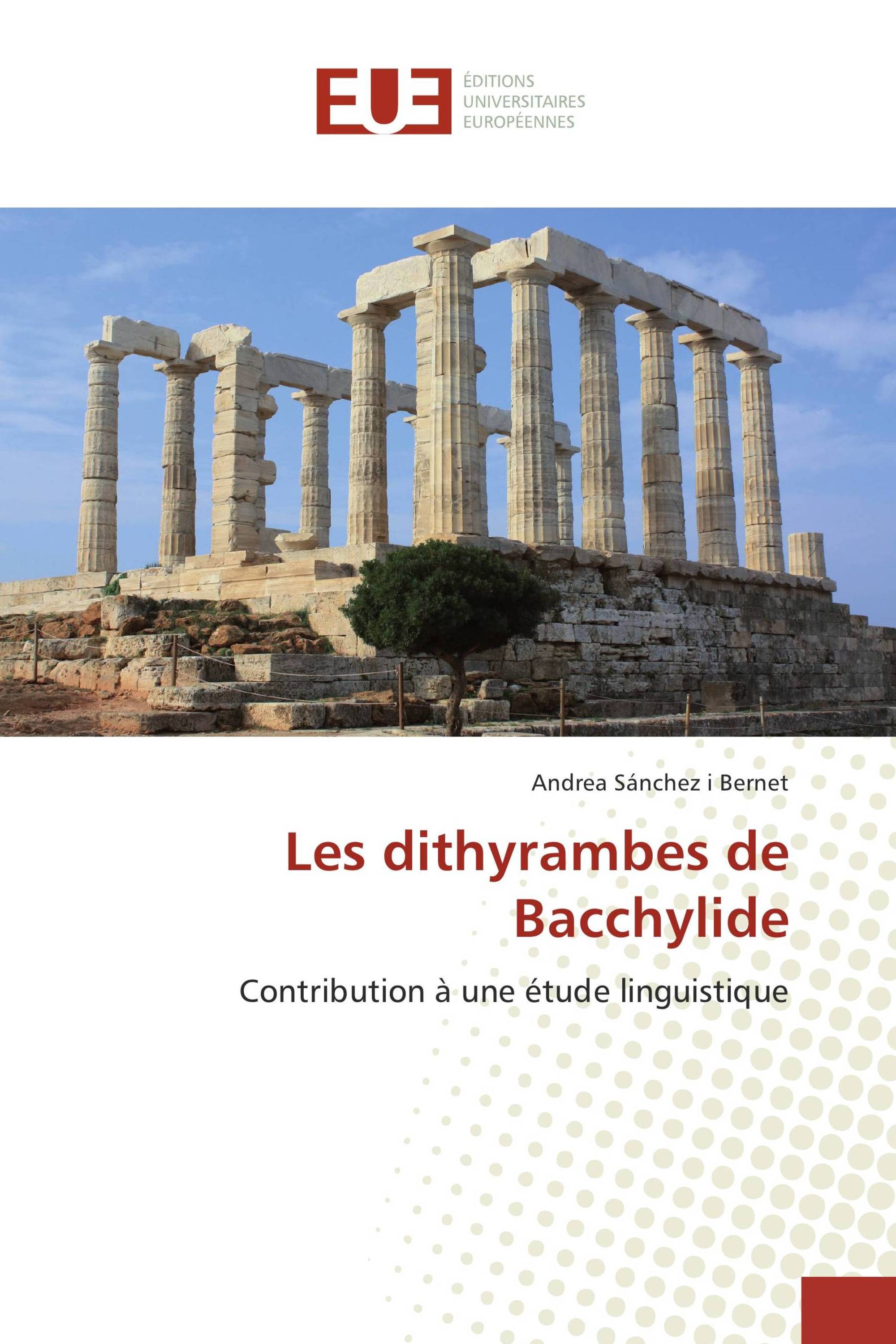 Les dithyrambes de Bacchylide