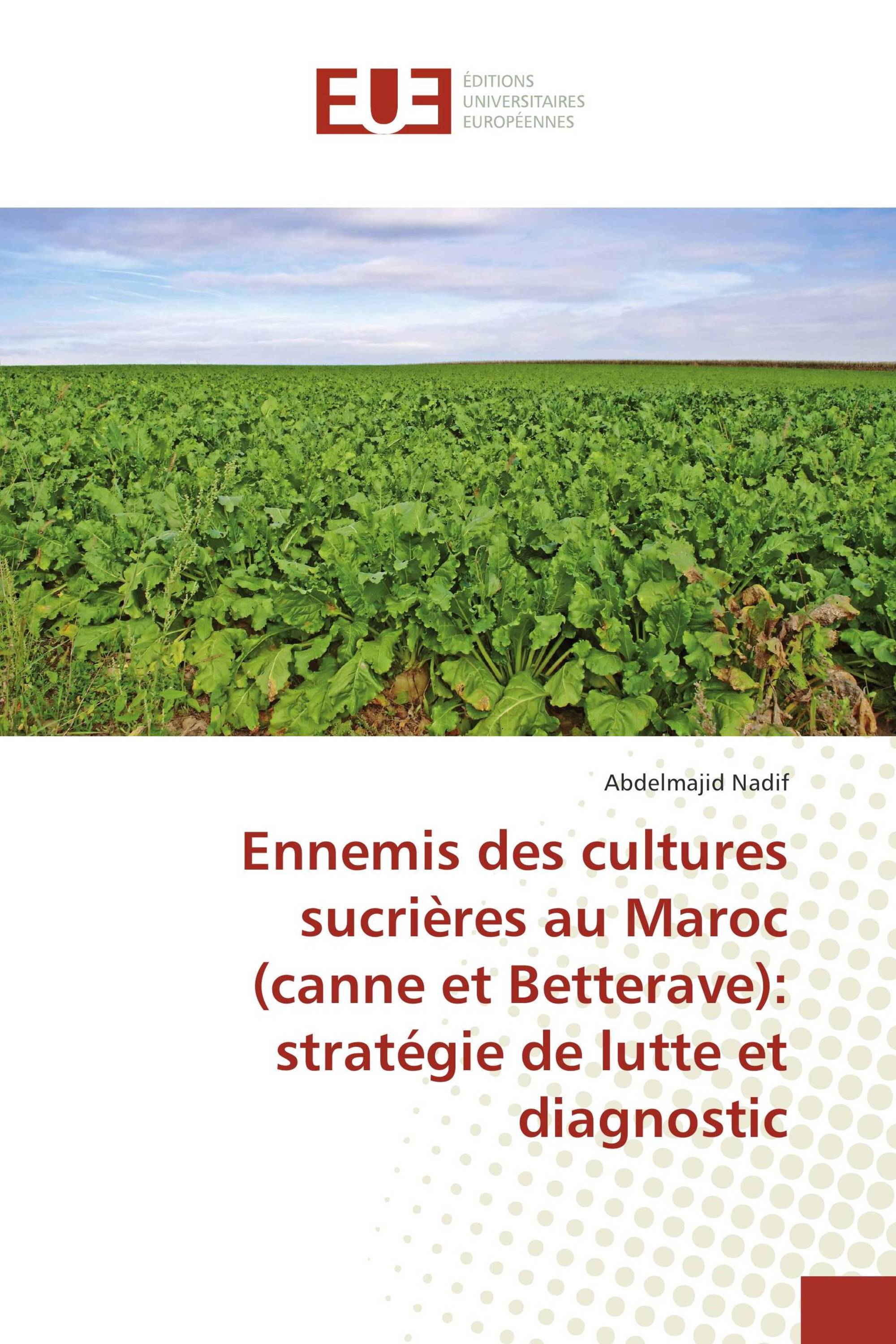 Ennemis des cultures sucrières au Maroc (canne et Betterave): stratégie de lutte et diagnostic