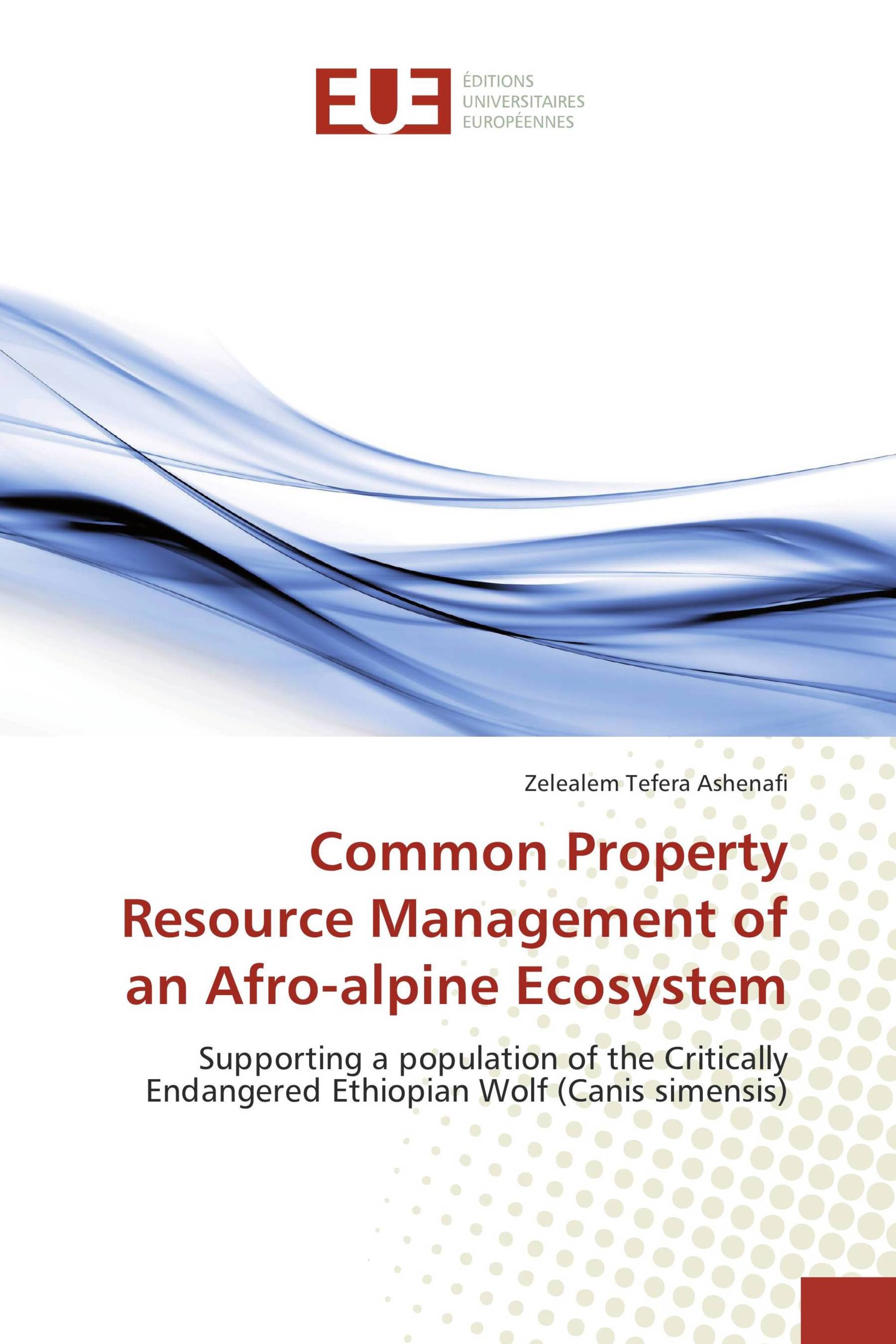 Common Property Resource Management of an Afro-alpine Ecosystem