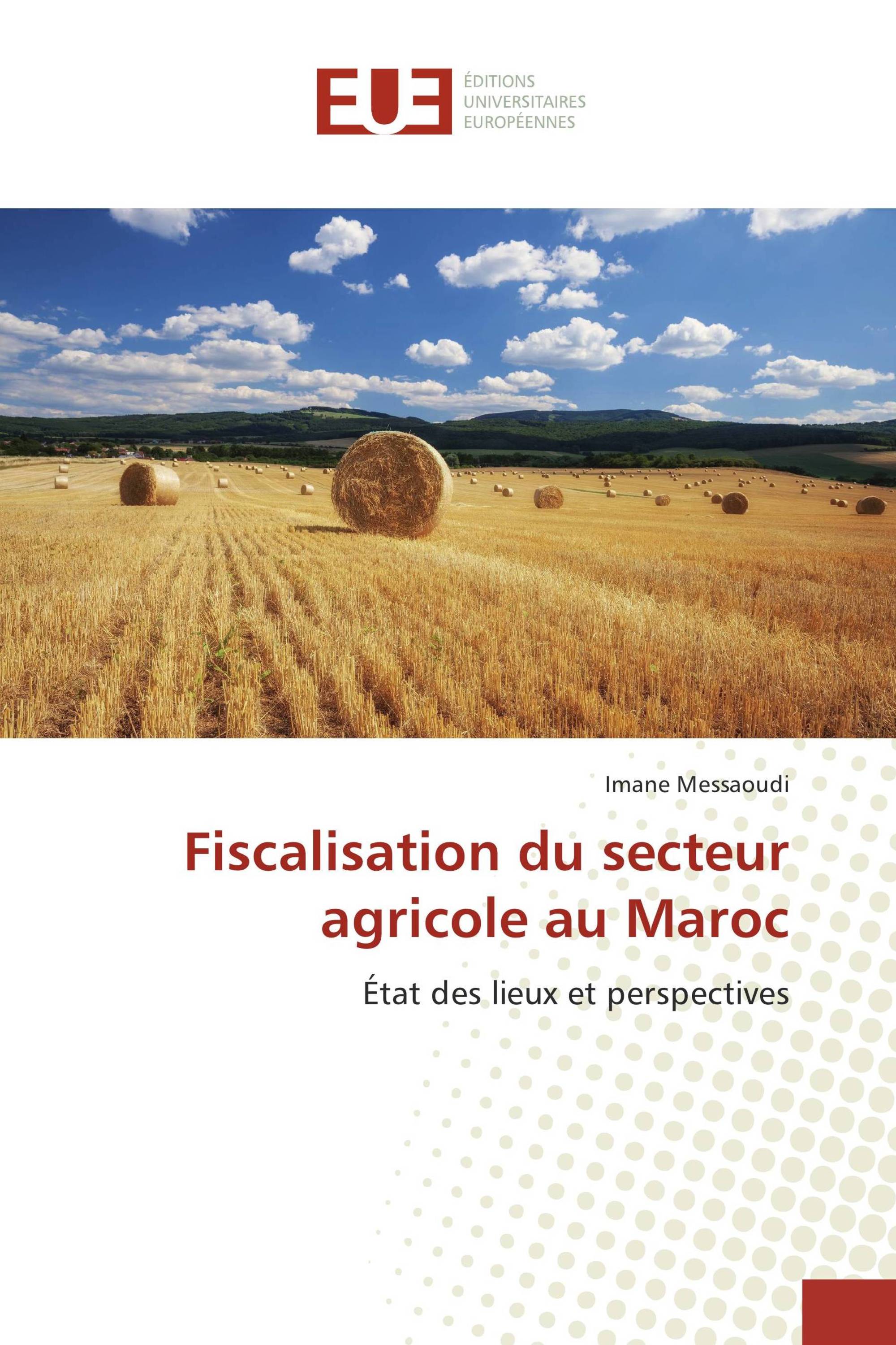 Fiscalisation du secteur agricole au Maroc