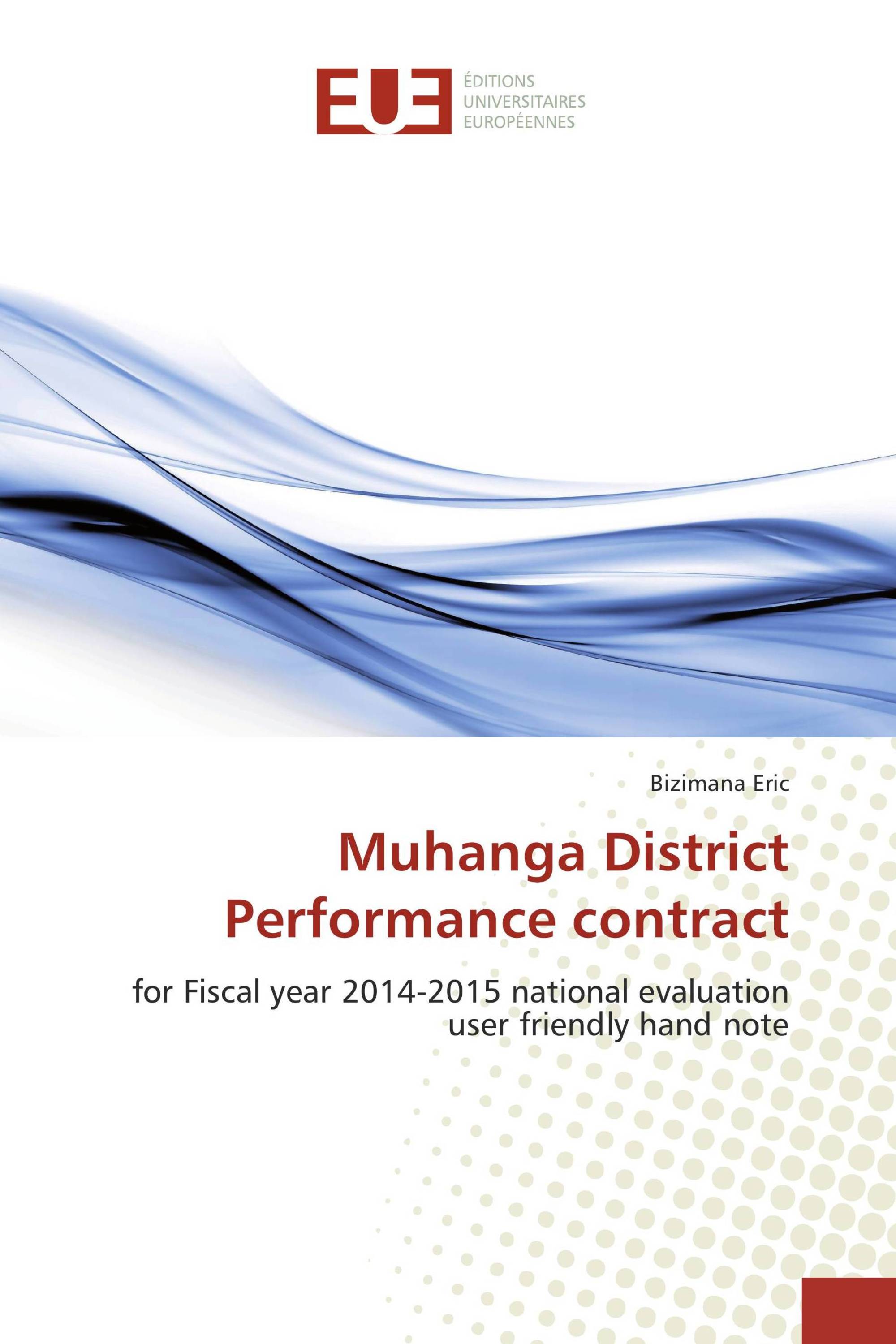 Muhanga District Performance contract