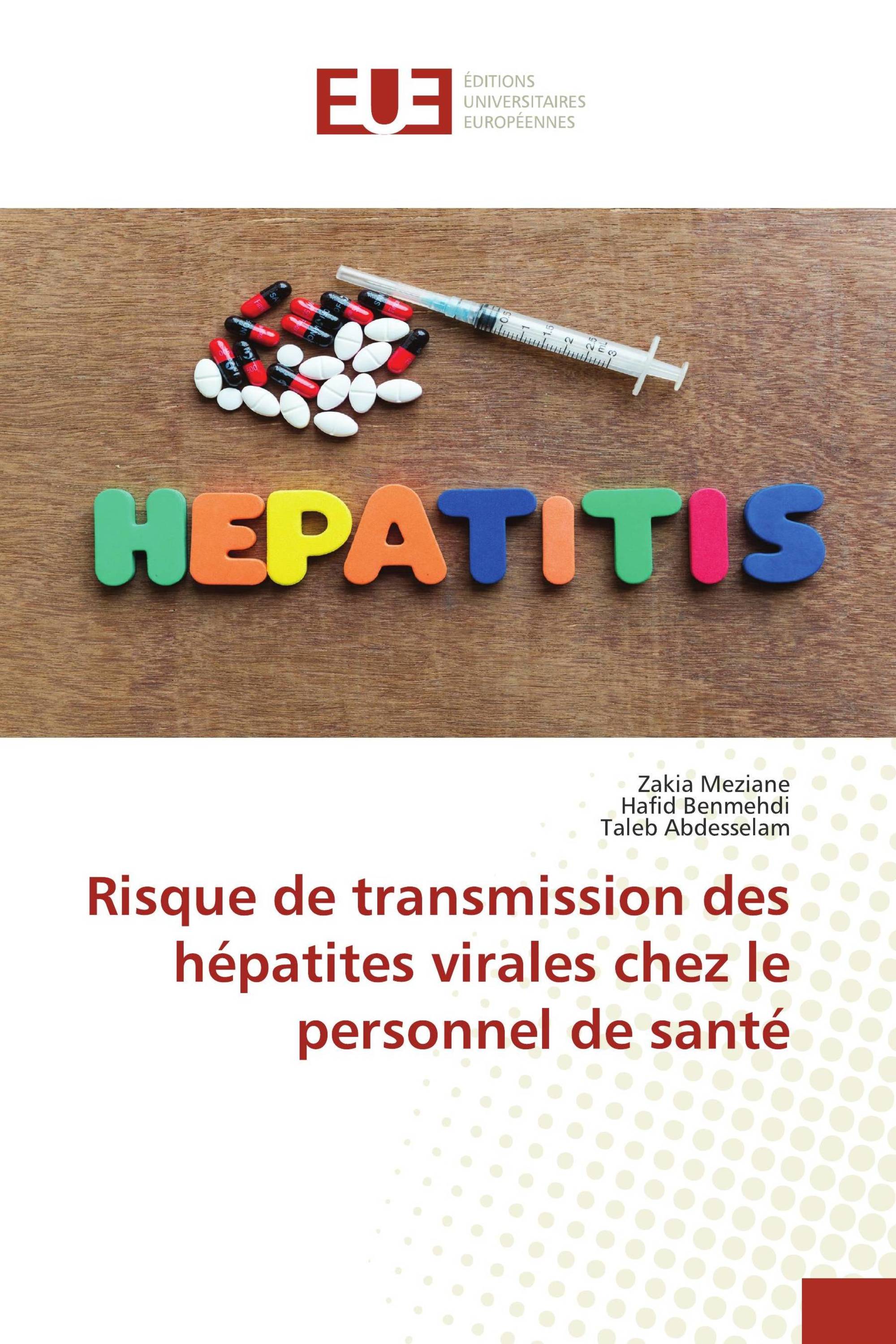 Risque de transmission des hépatites virales chez le personnel de santé