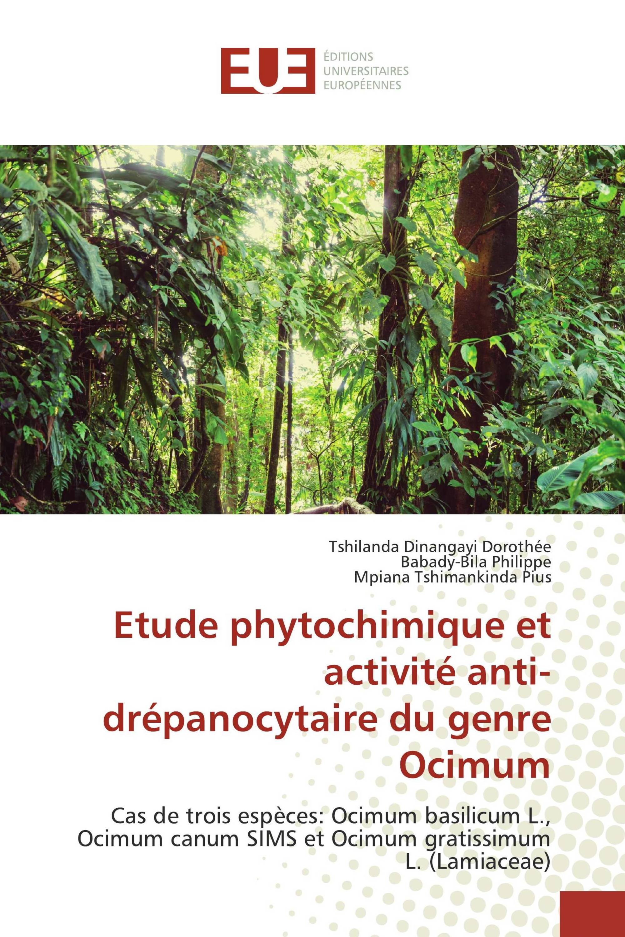 Etude phytochimique et activité anti-drépanocytaire du genre Ocimum