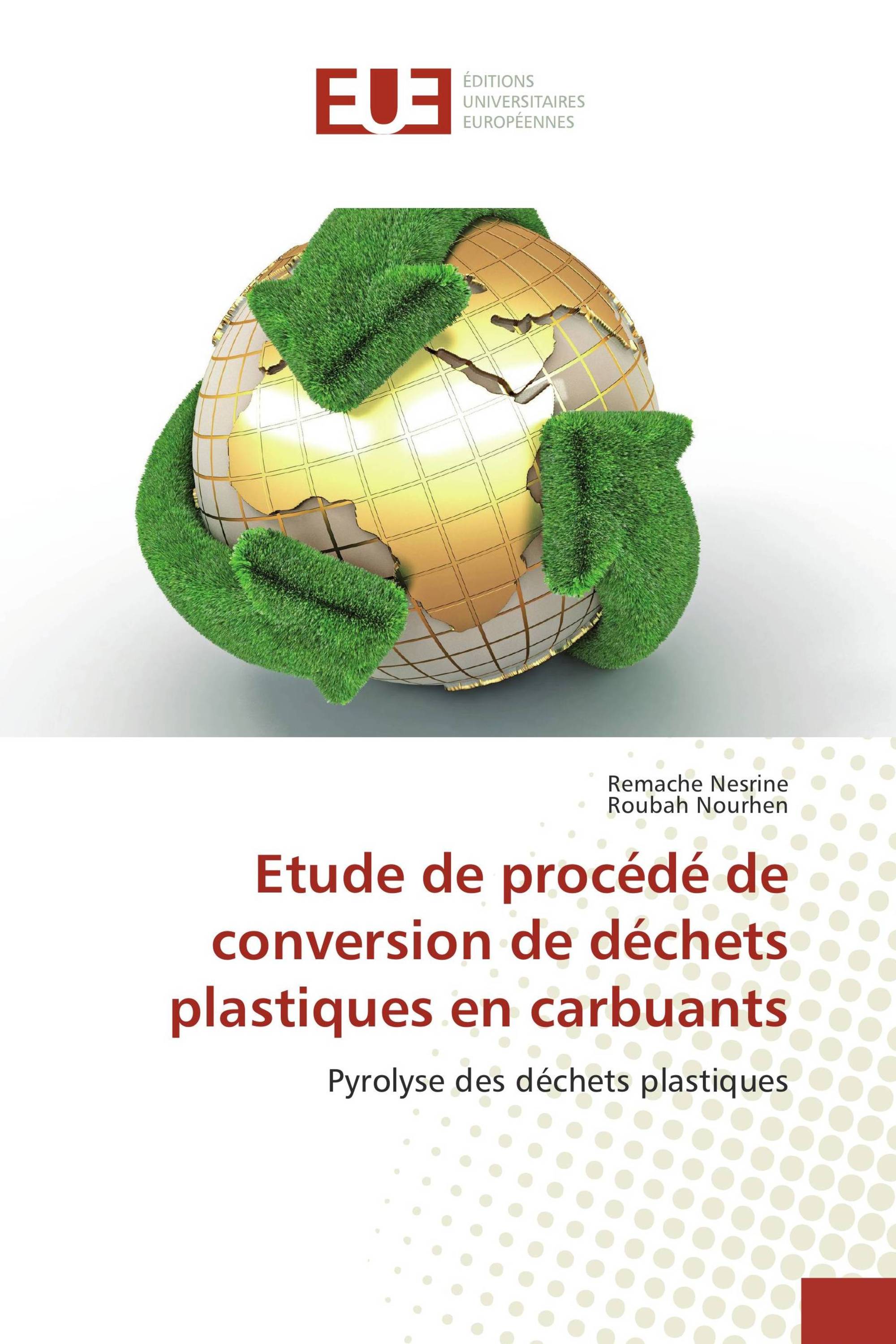 Etude de procédé de conversion de déchets plastiques en carbuants