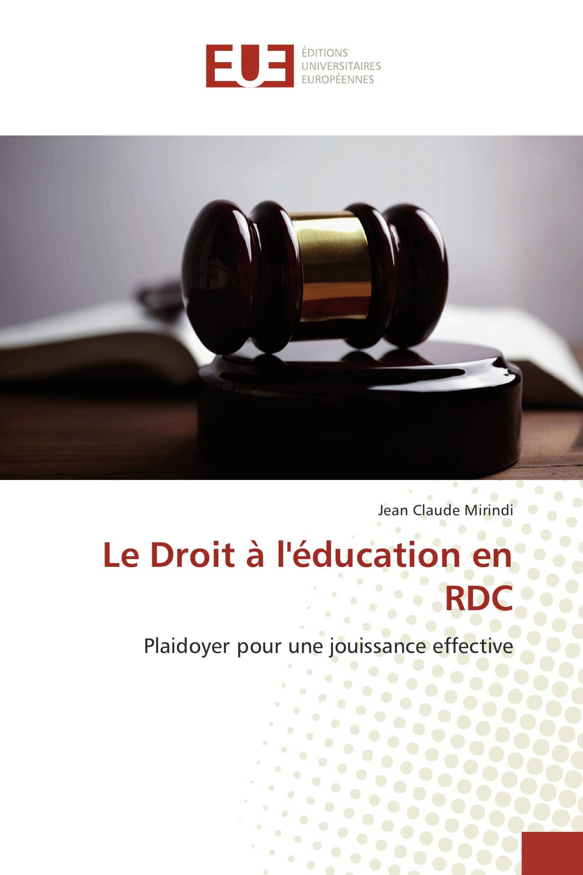 Le Droit à l'éducation en RDC