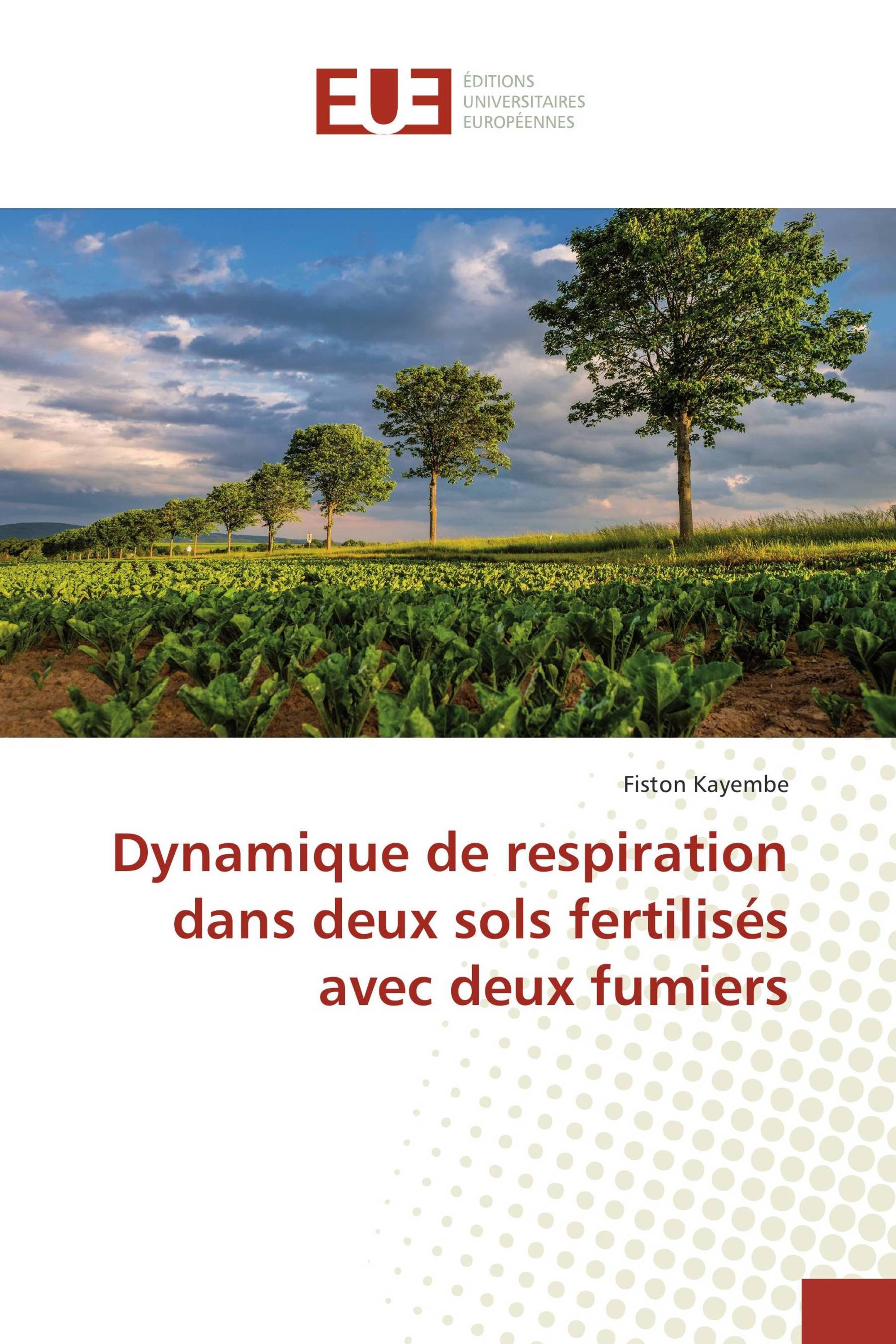 Dynamique de respiration dans deux sols fertilisés avec deux fumiers