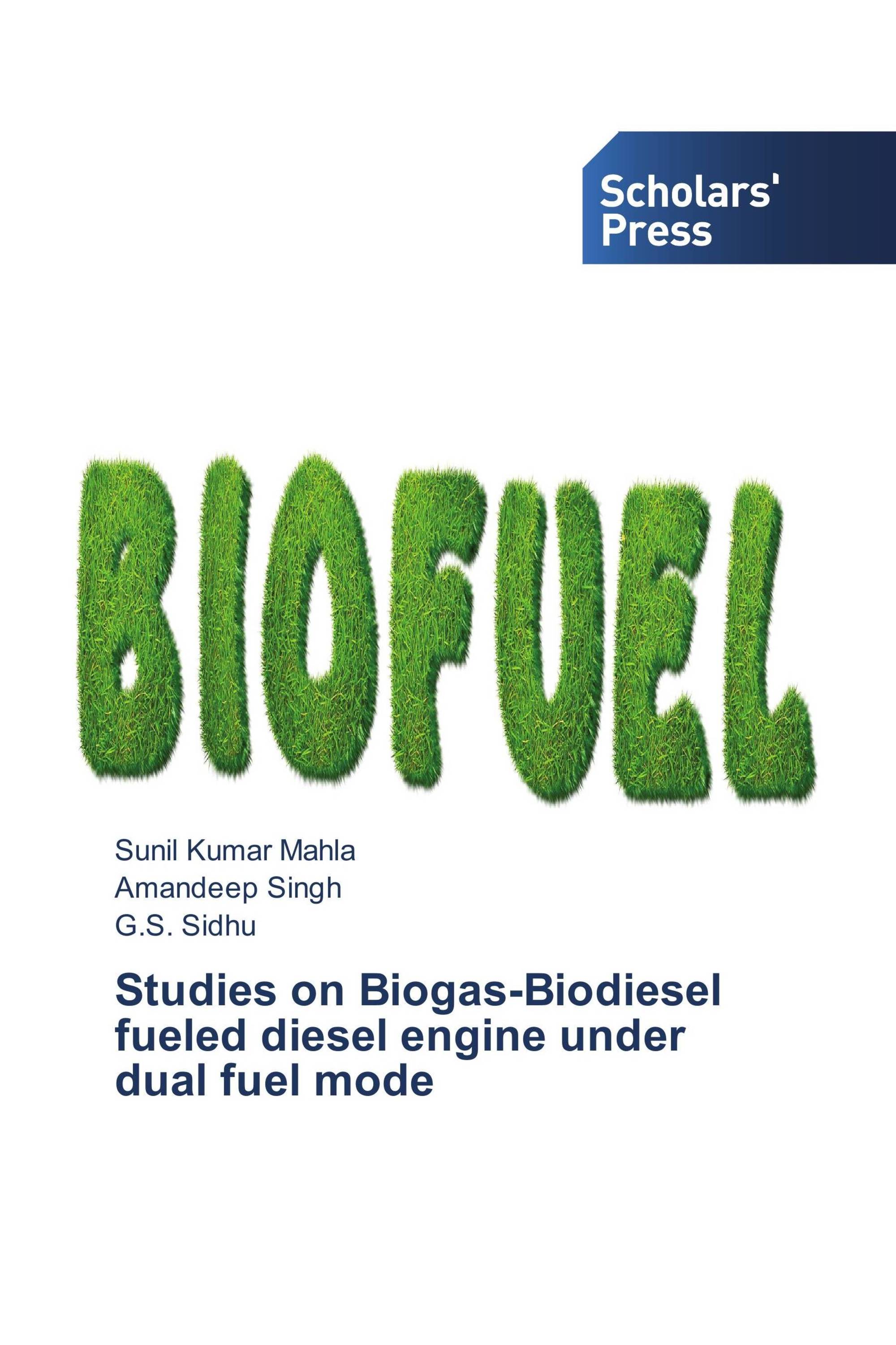 Studies on Biogas-Biodiesel fueled diesel engine under dual fuel mode