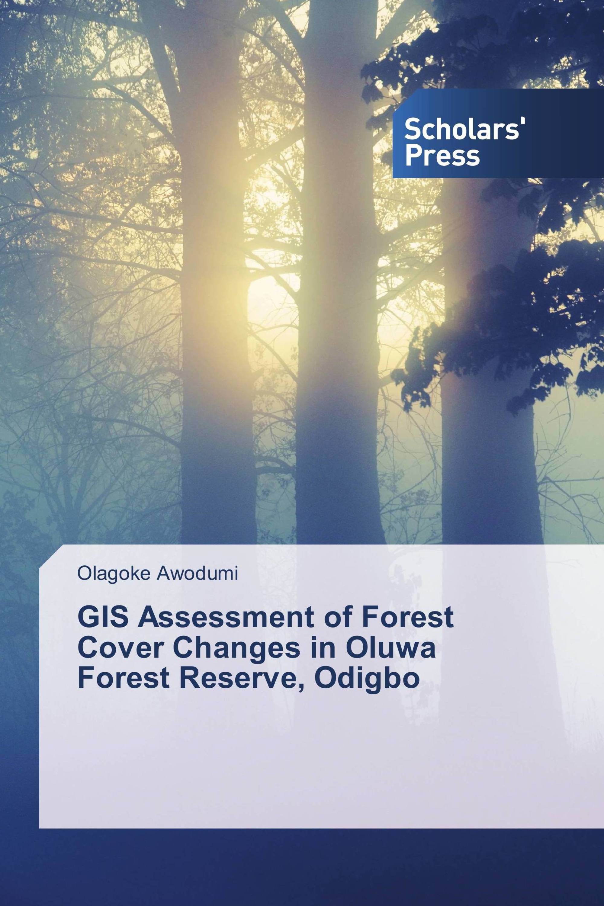 GIS Assessment of Forest Cover Changes in Oluwa Forest Reserve, Odigbo