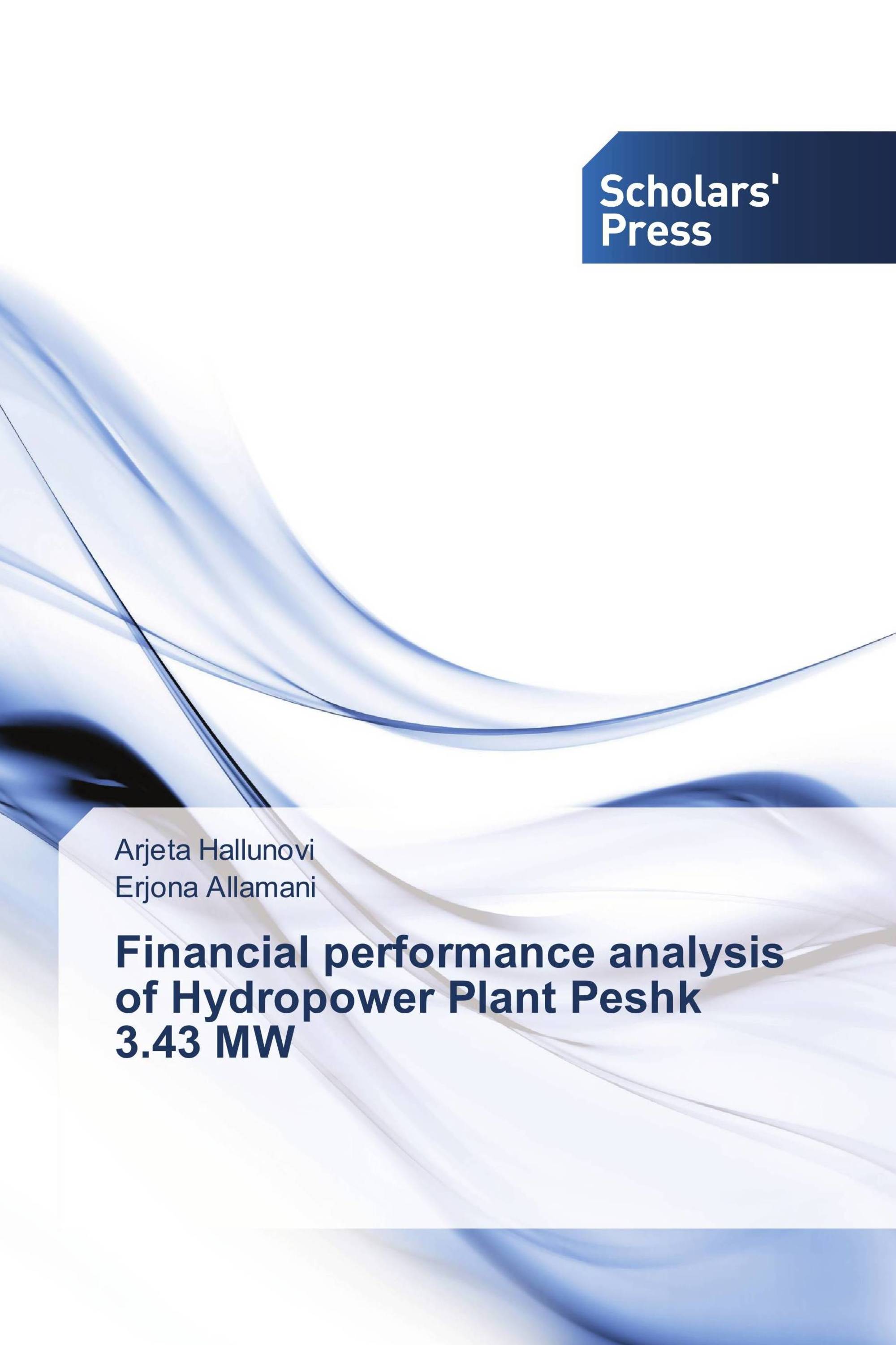 Financial performance analysis of Hydropower Plant Peshk 3.43 MW