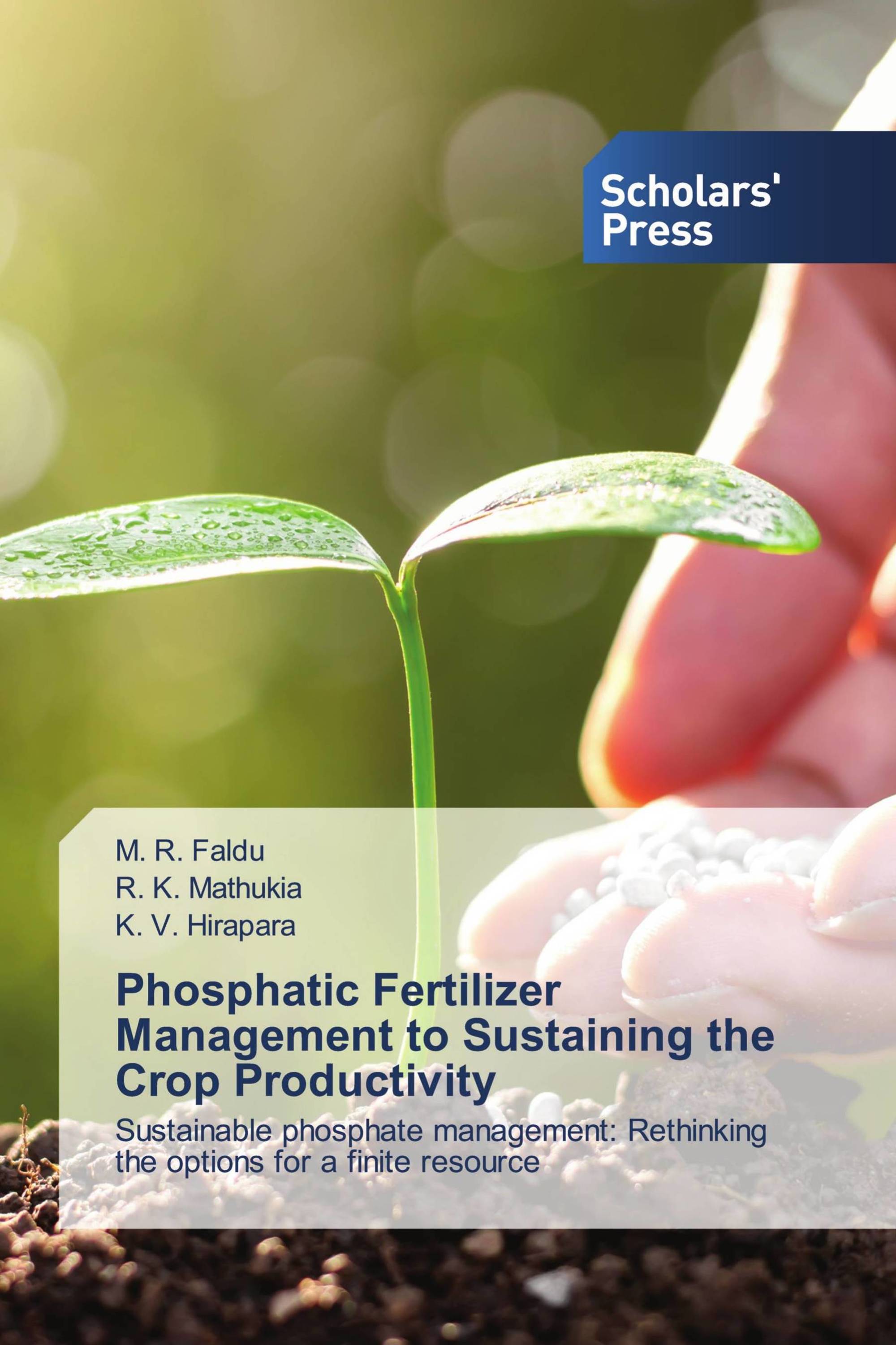 Phosphatic Fertilizer Management to Sustaining the Crop Productivity