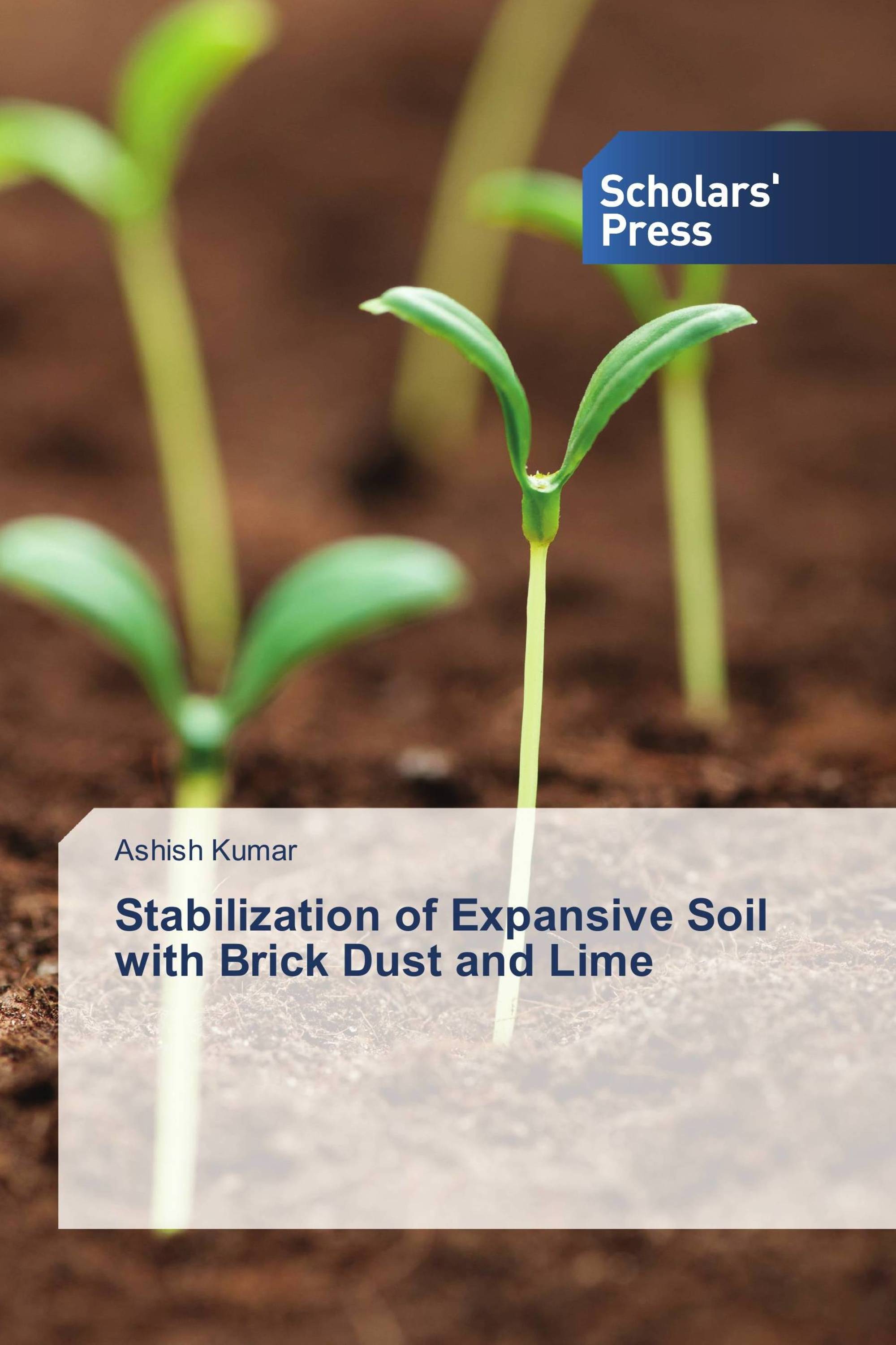 Stabilization of Expansive Soil with Brick Dust and Lime