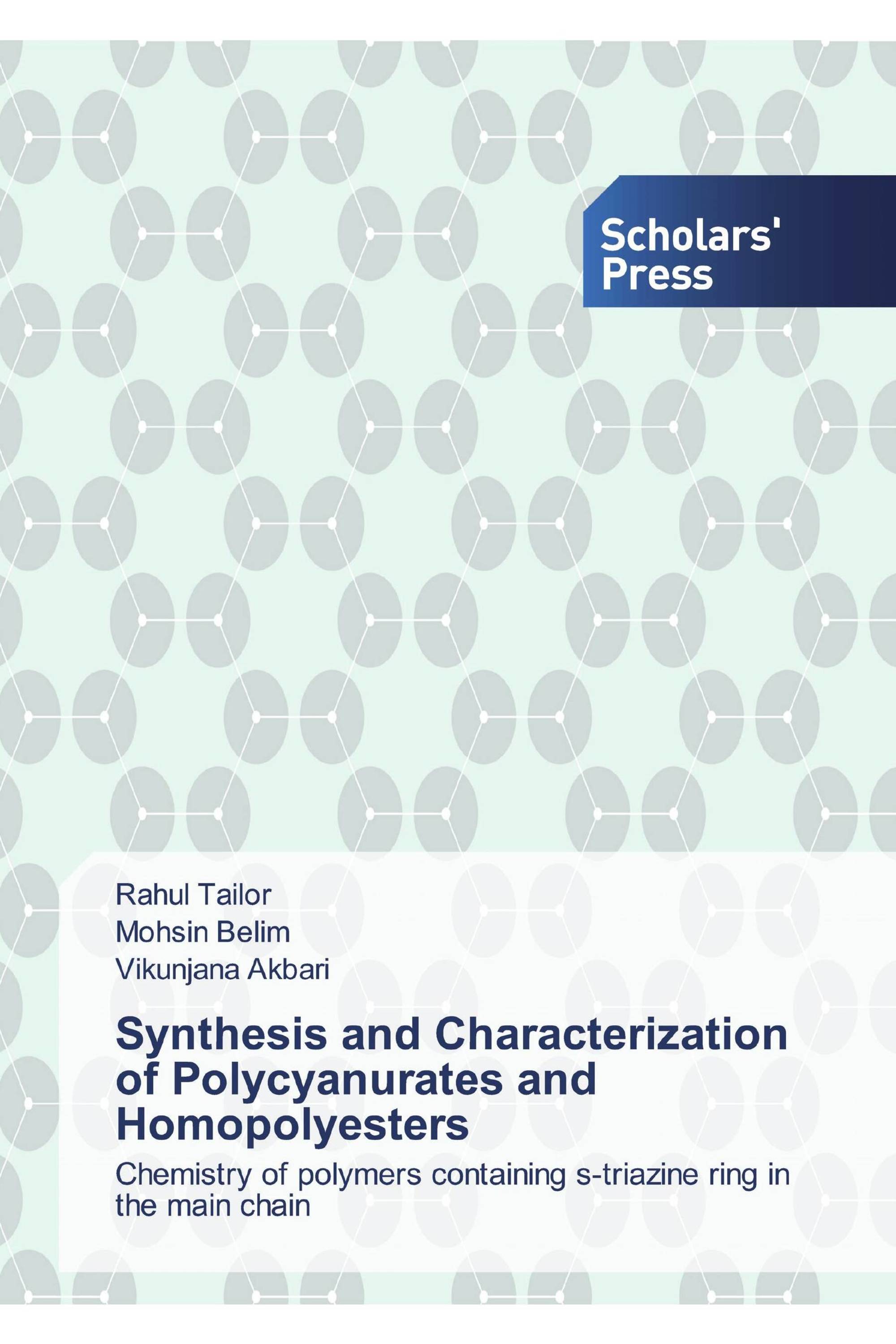 Synthesis and Characterization of Polycyanurates and Homopolyesters