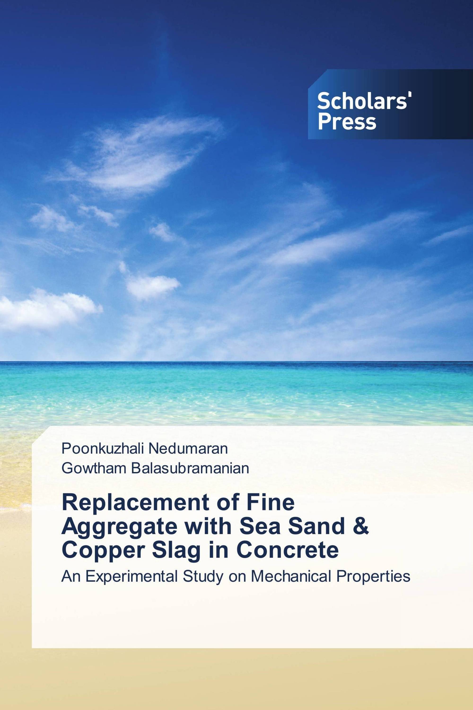 Replacement of Fine Aggregate with Sea Sand & Copper Slag in Concrete