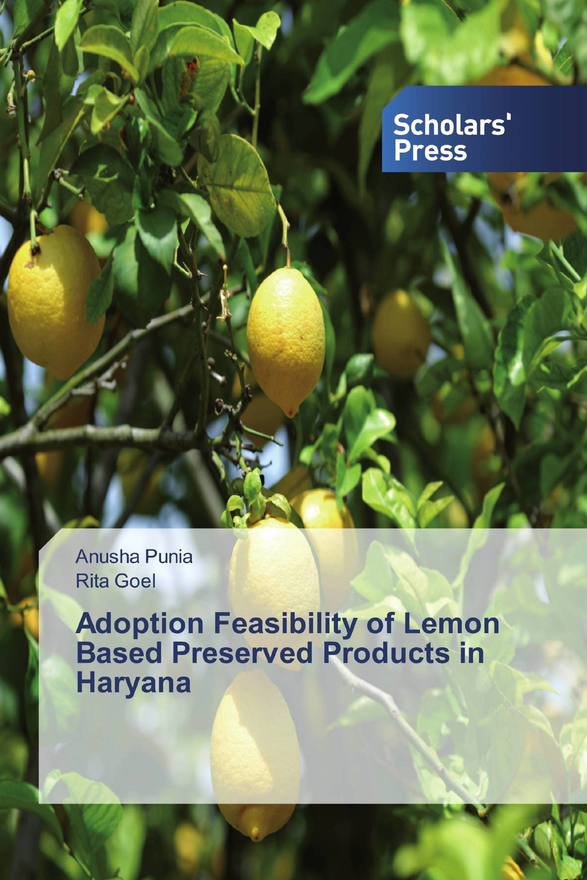 Adoption Feasibility of Lemon Based Preserved Products in Haryana