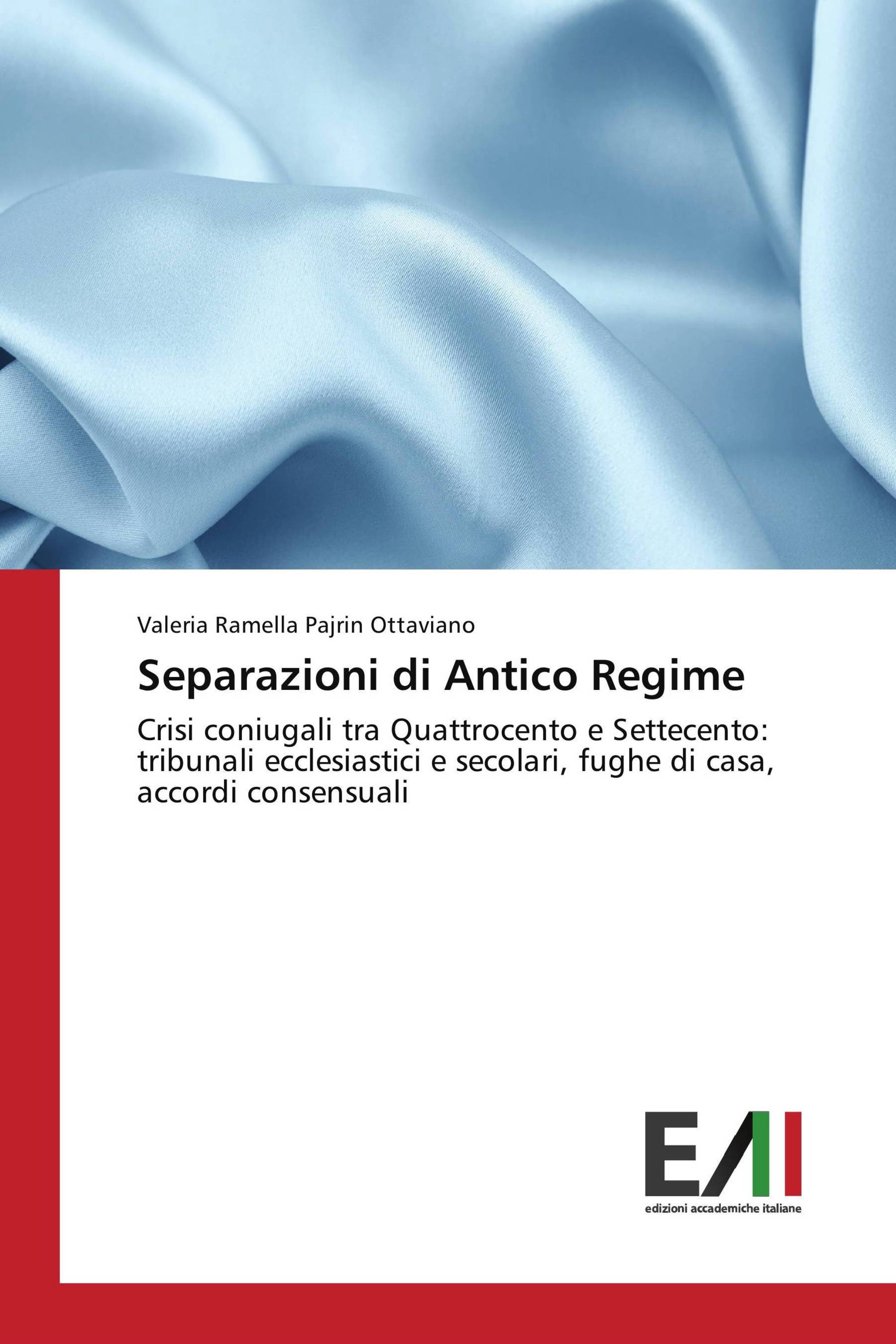 Separazioni di Antico Regime