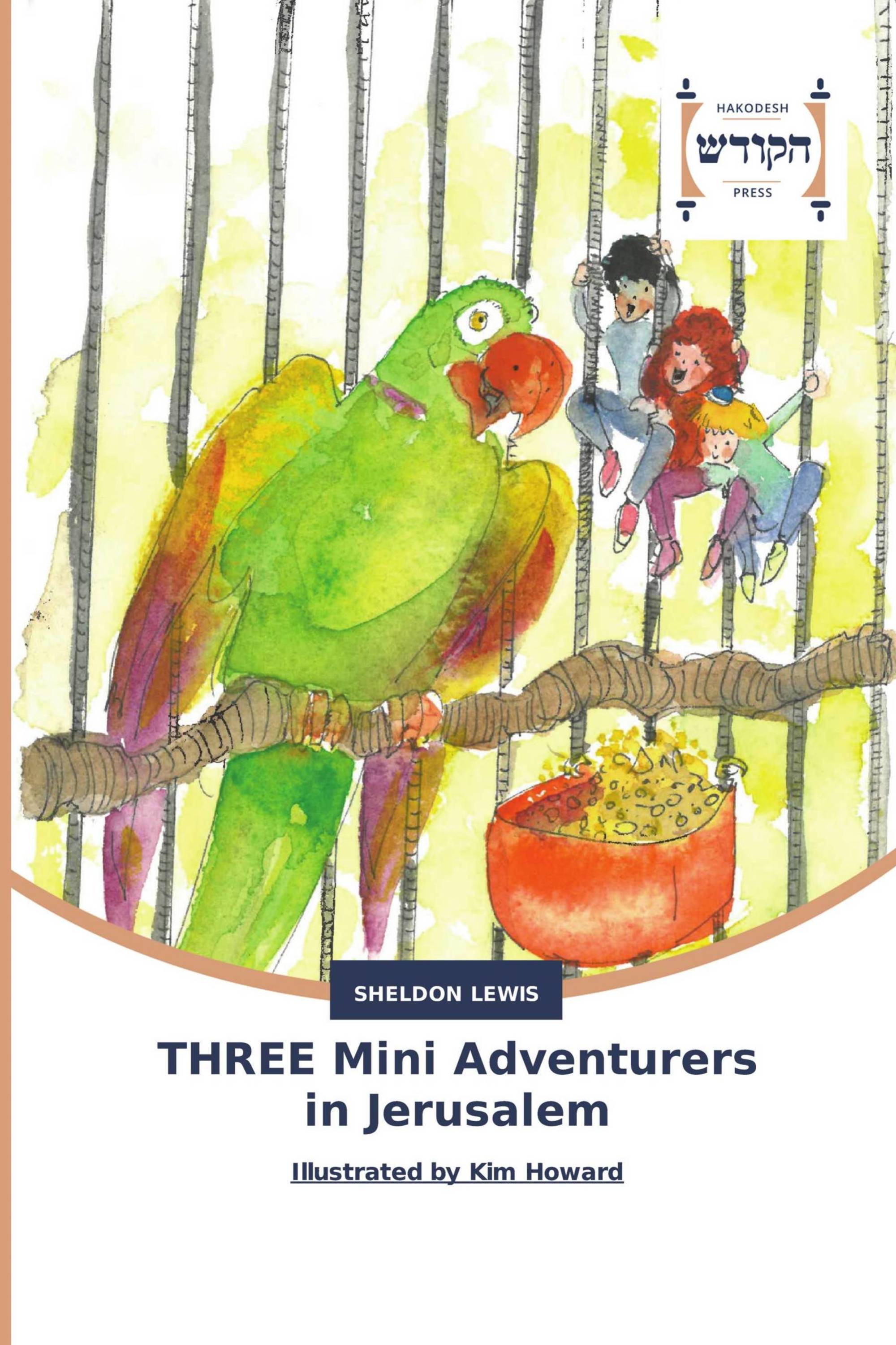 THREE Mini Adventurers in Jerusalem