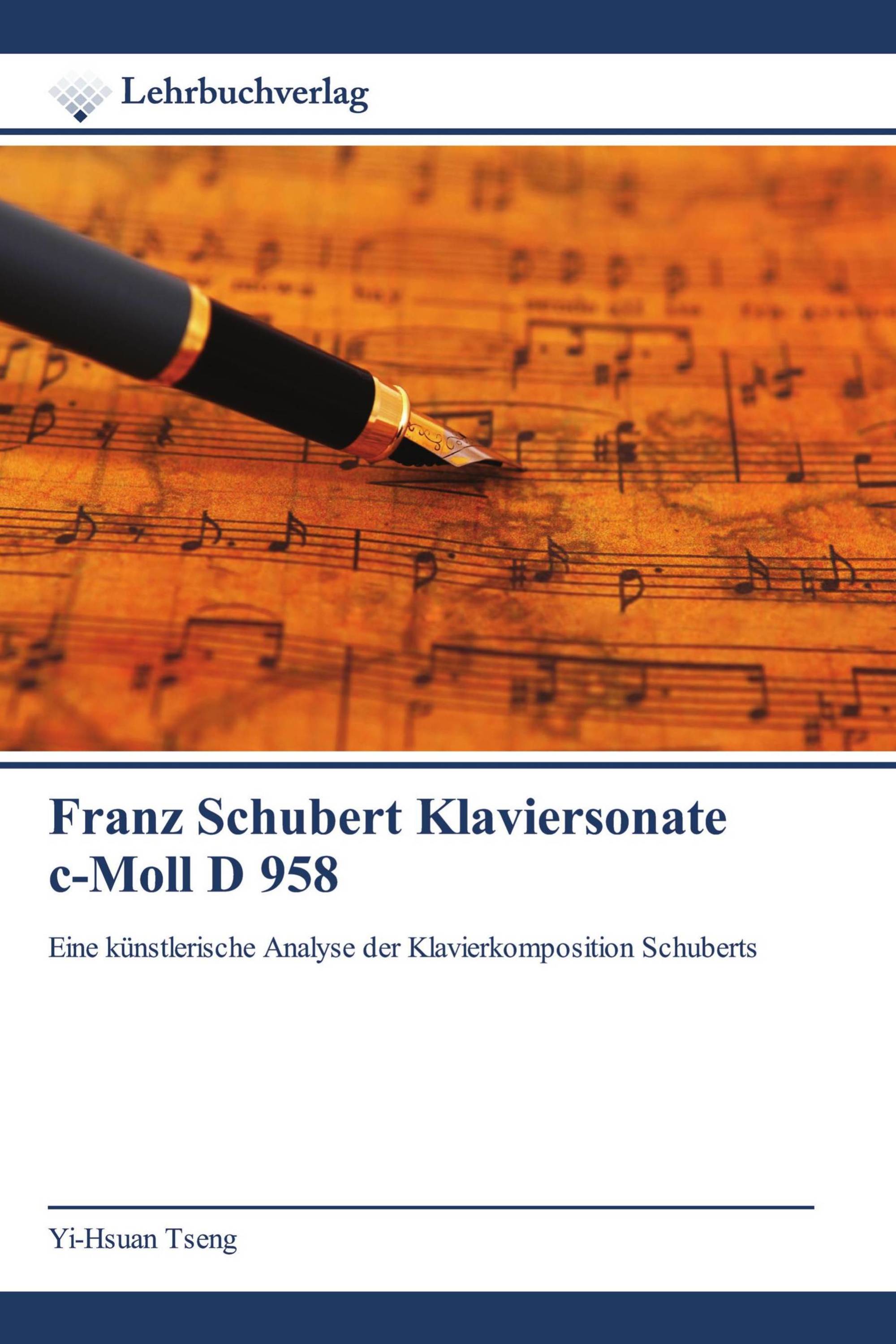 Franz Schubert Klaviersonate c-Moll D 958