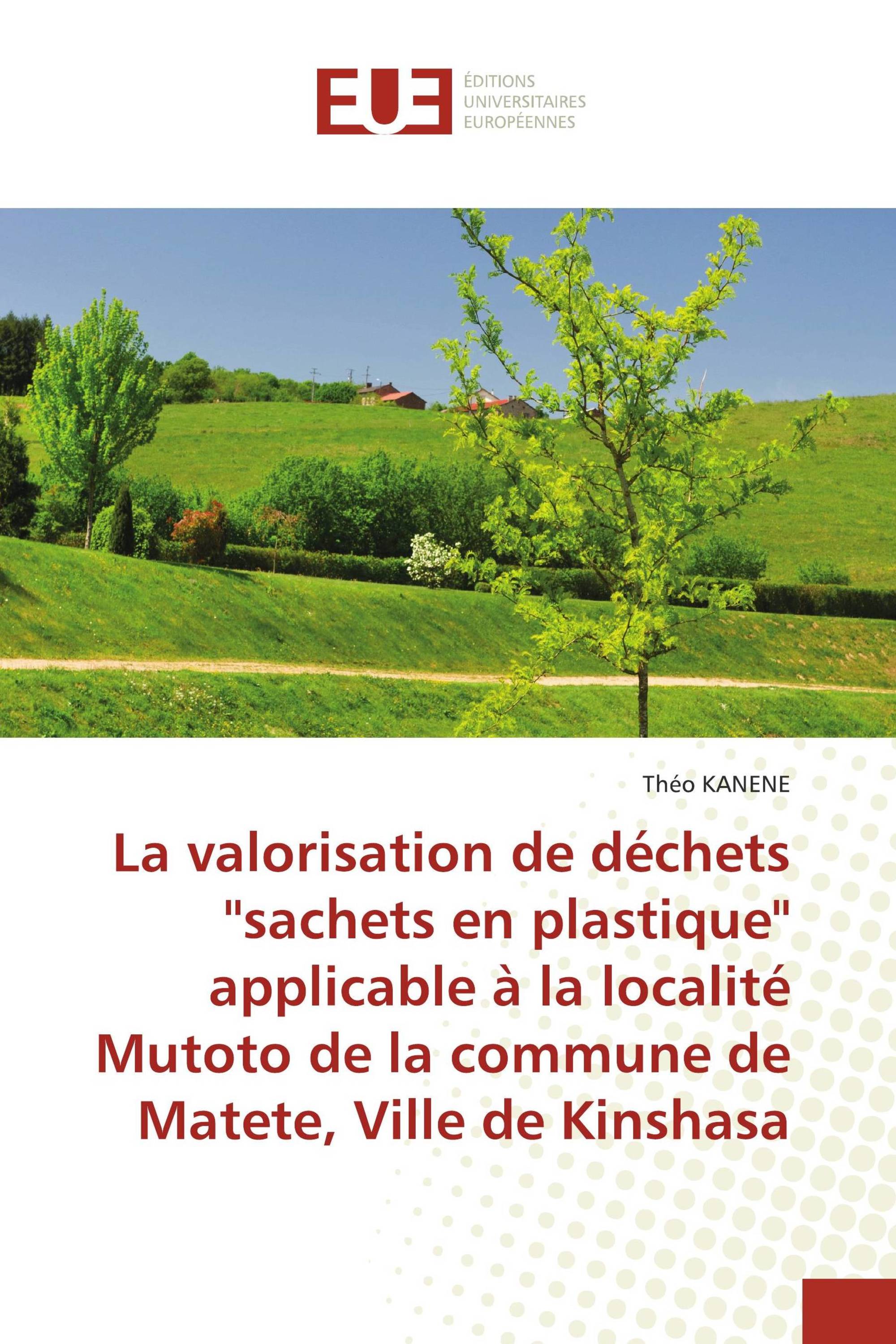 La valorisation de déchets 'sachets en plastique' applicable à la localité Mutoto de la commune de Matete, Ville de Kinshasa