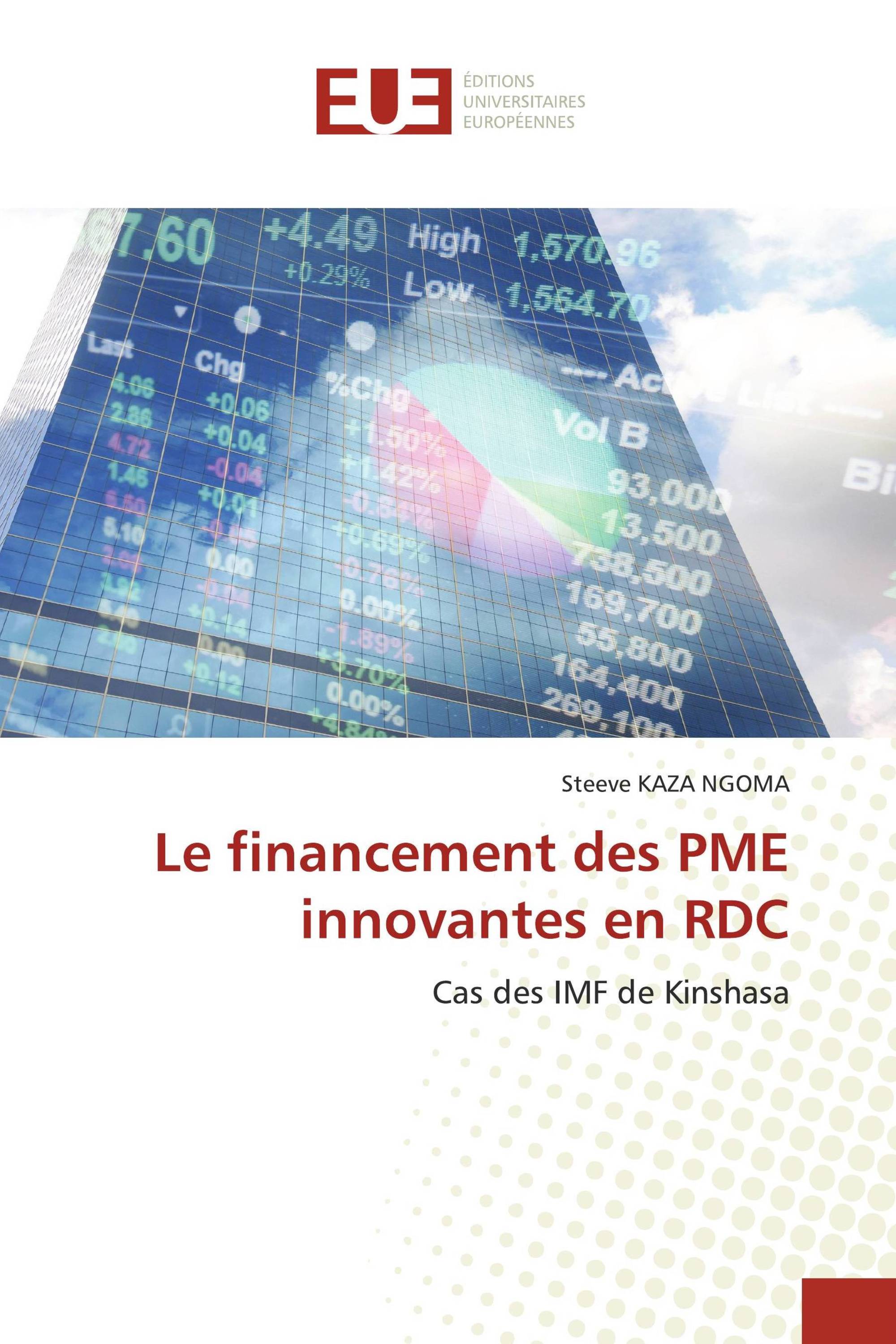 Le financement des PME innovantes en RDC