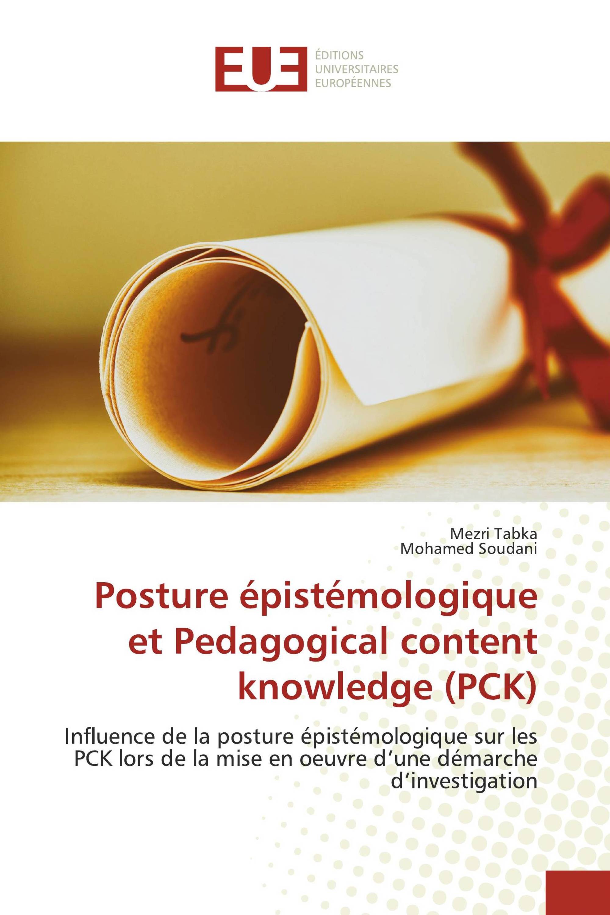 Posture épistémologique et Pedagogical content knowledge (PCK)