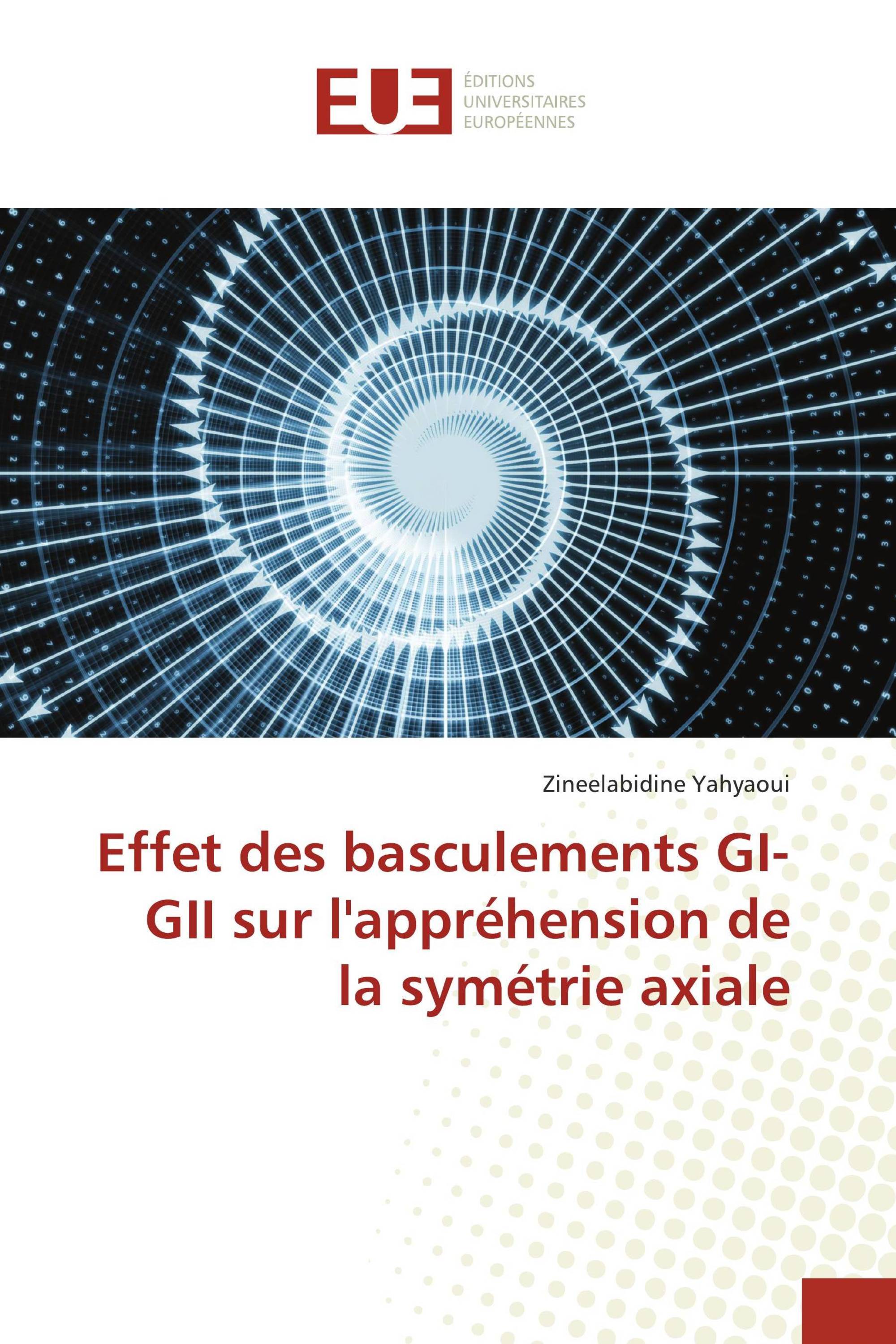 Effet des basculements GI-GII sur l'appréhension de la symétrie axiale