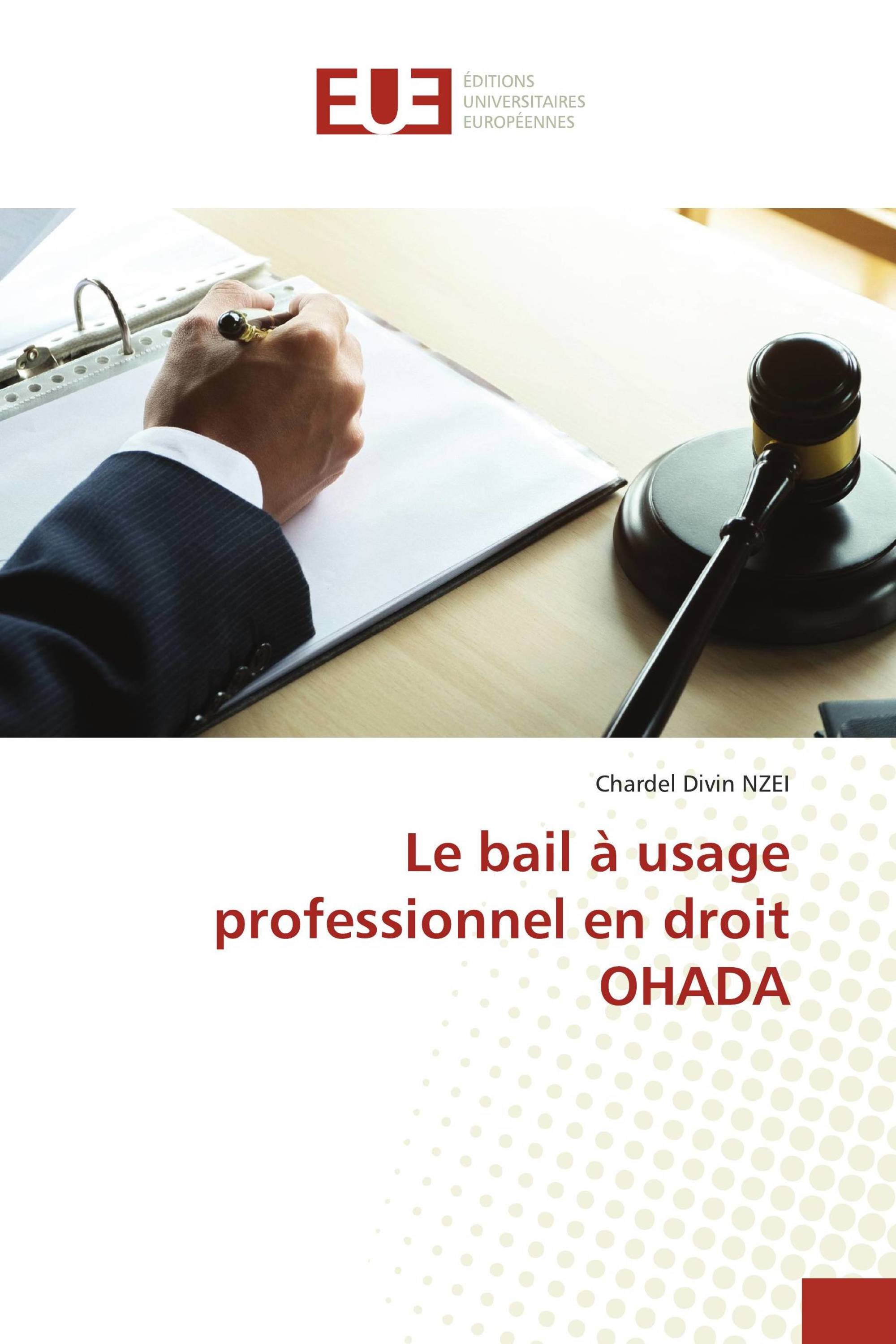 Le bail à usage professionnel en droit OHADA