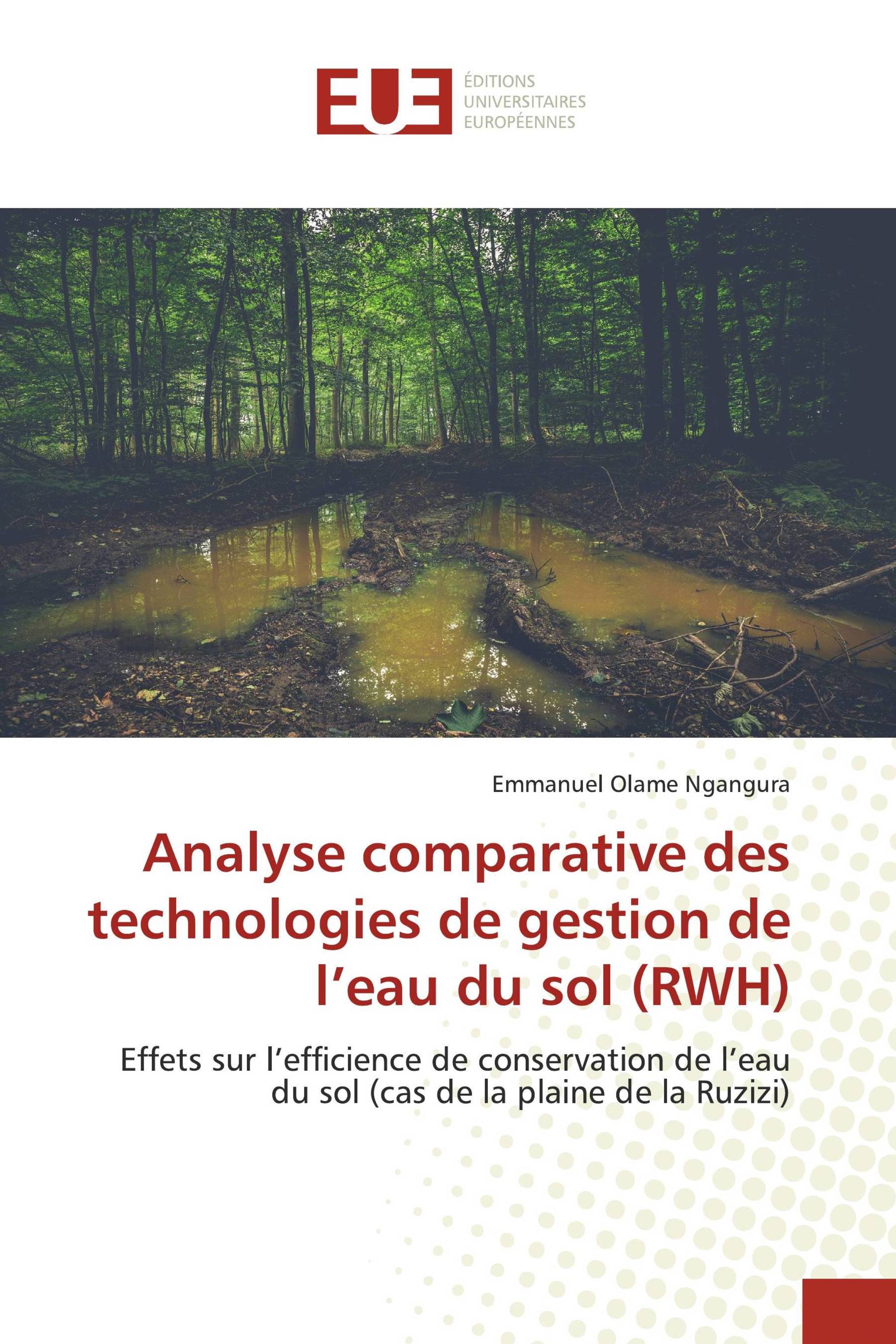 Analyse comparative des technologies de gestion de l’eau du sol (RWH)