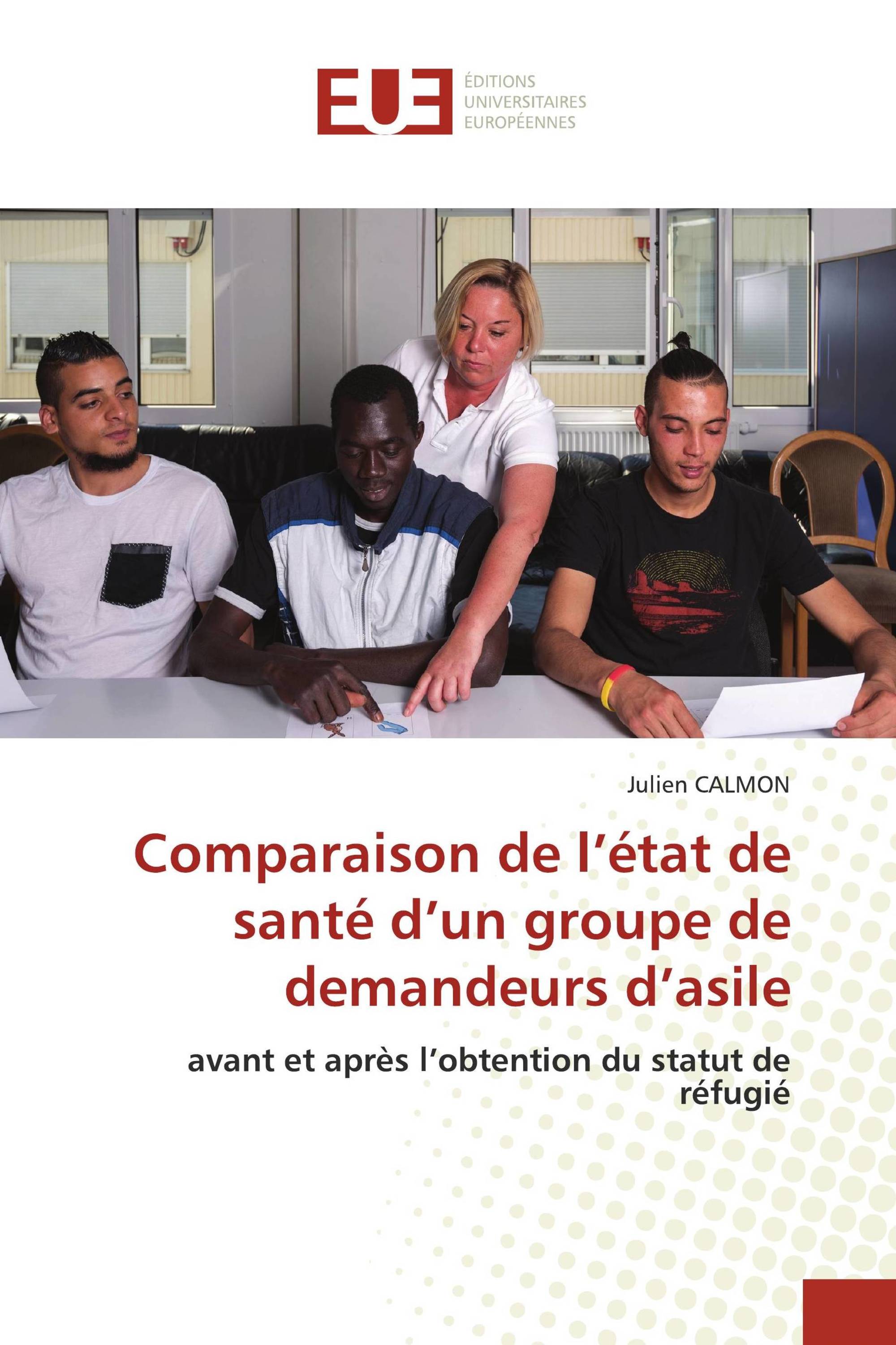 Comparaison de l’état de santé d’un groupe de demandeurs d’asile