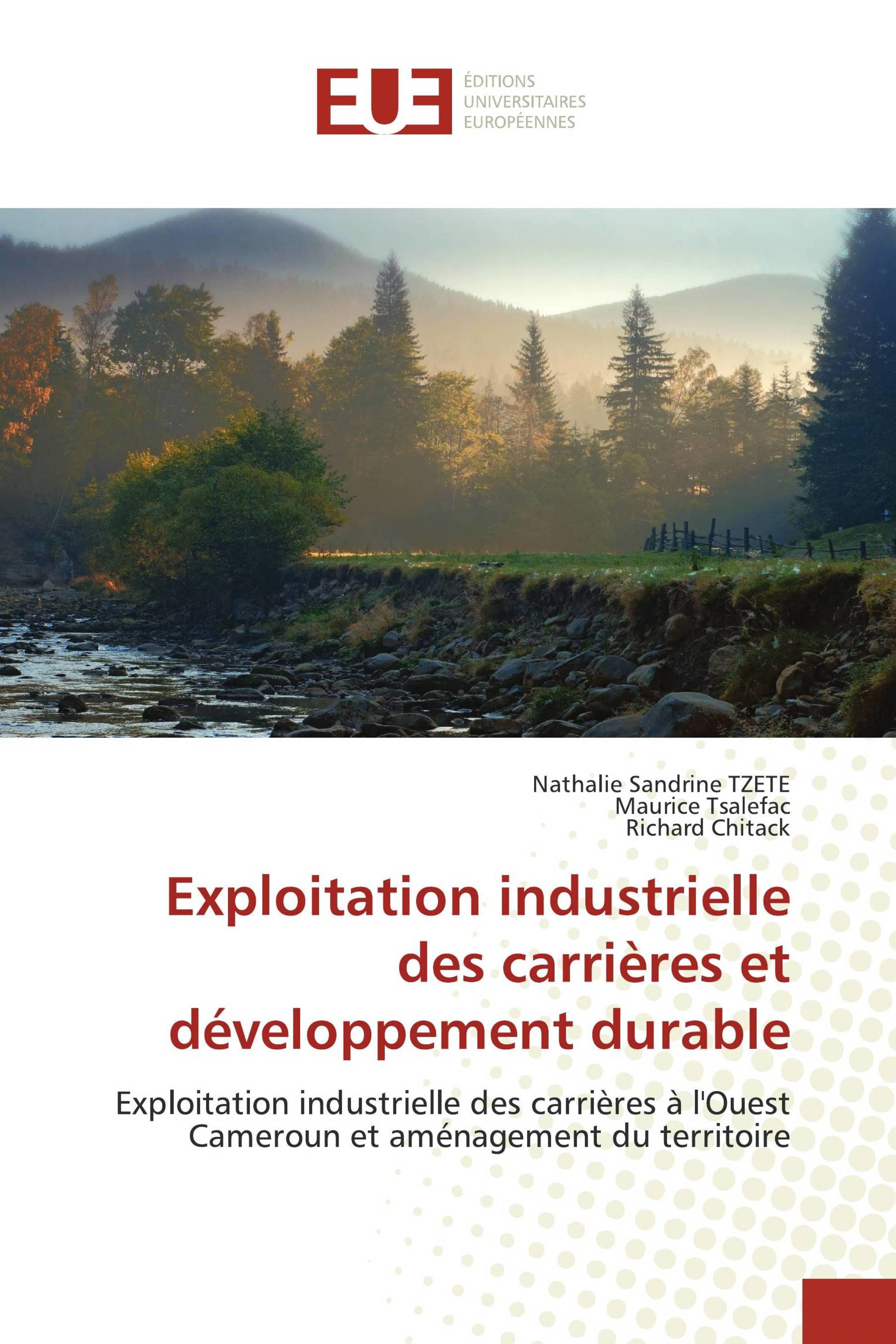 Exploitation industrielle des carrières et développement durable