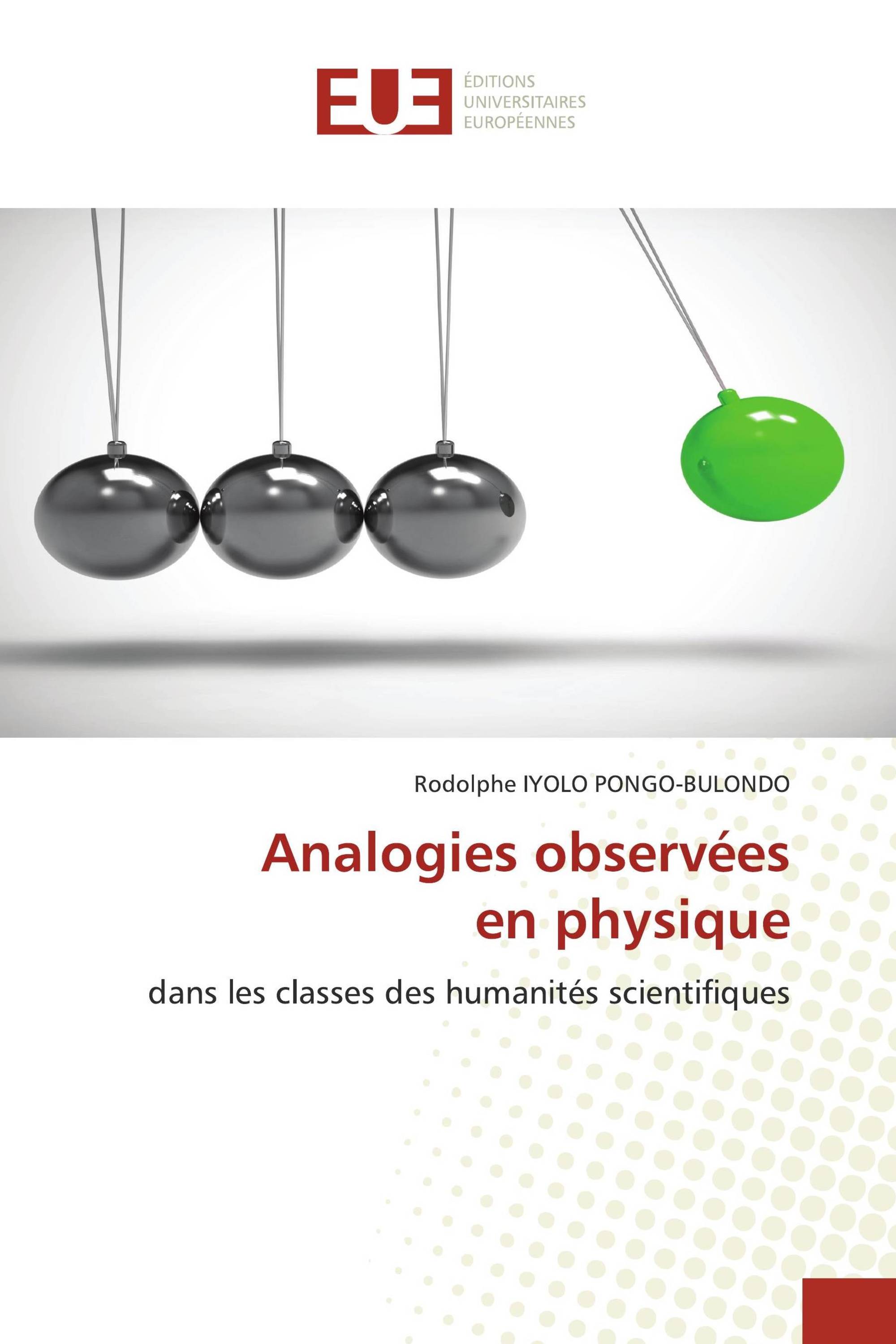 Analogies observées en physique