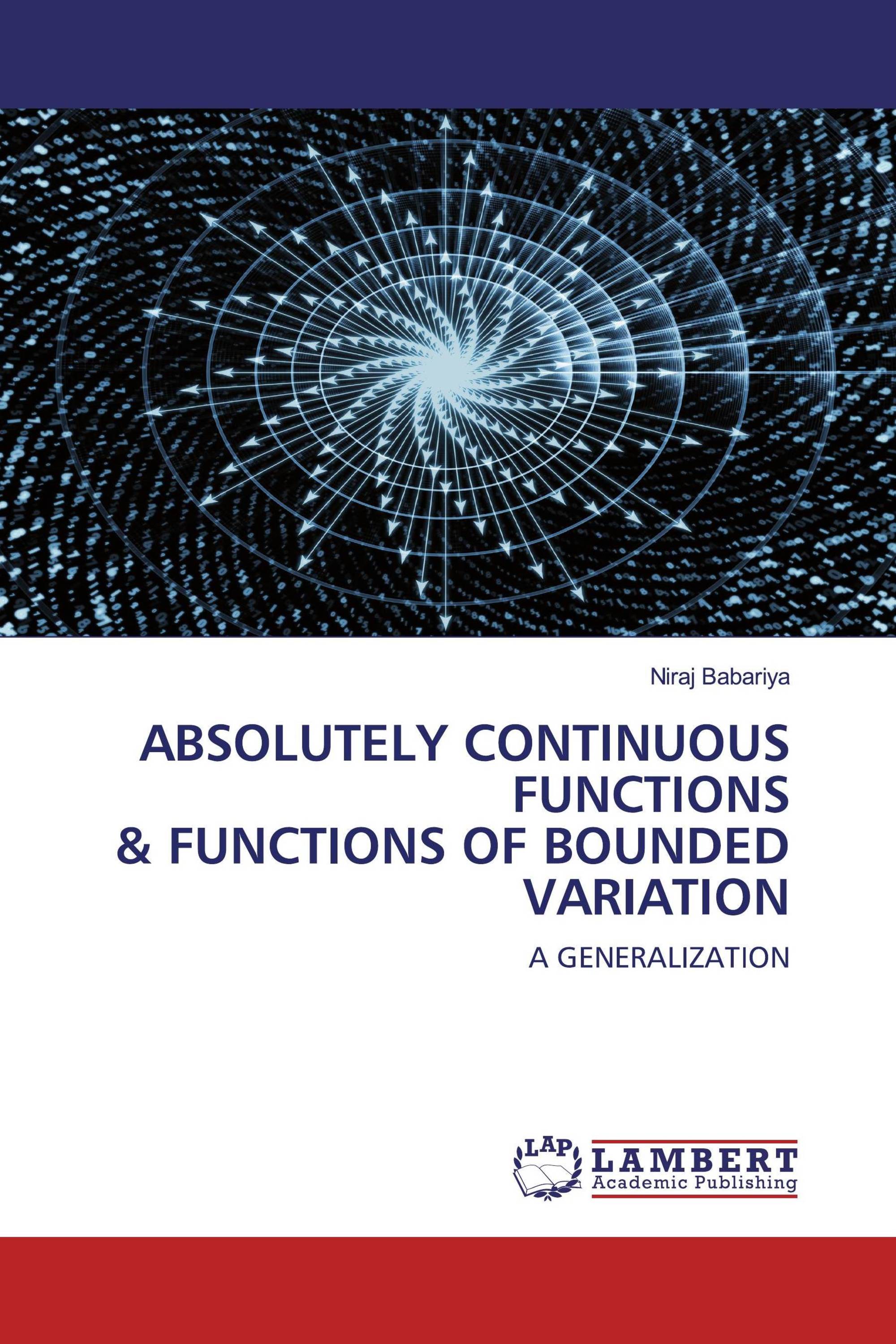 Absolutely continuous functions functions of bounded variation 978