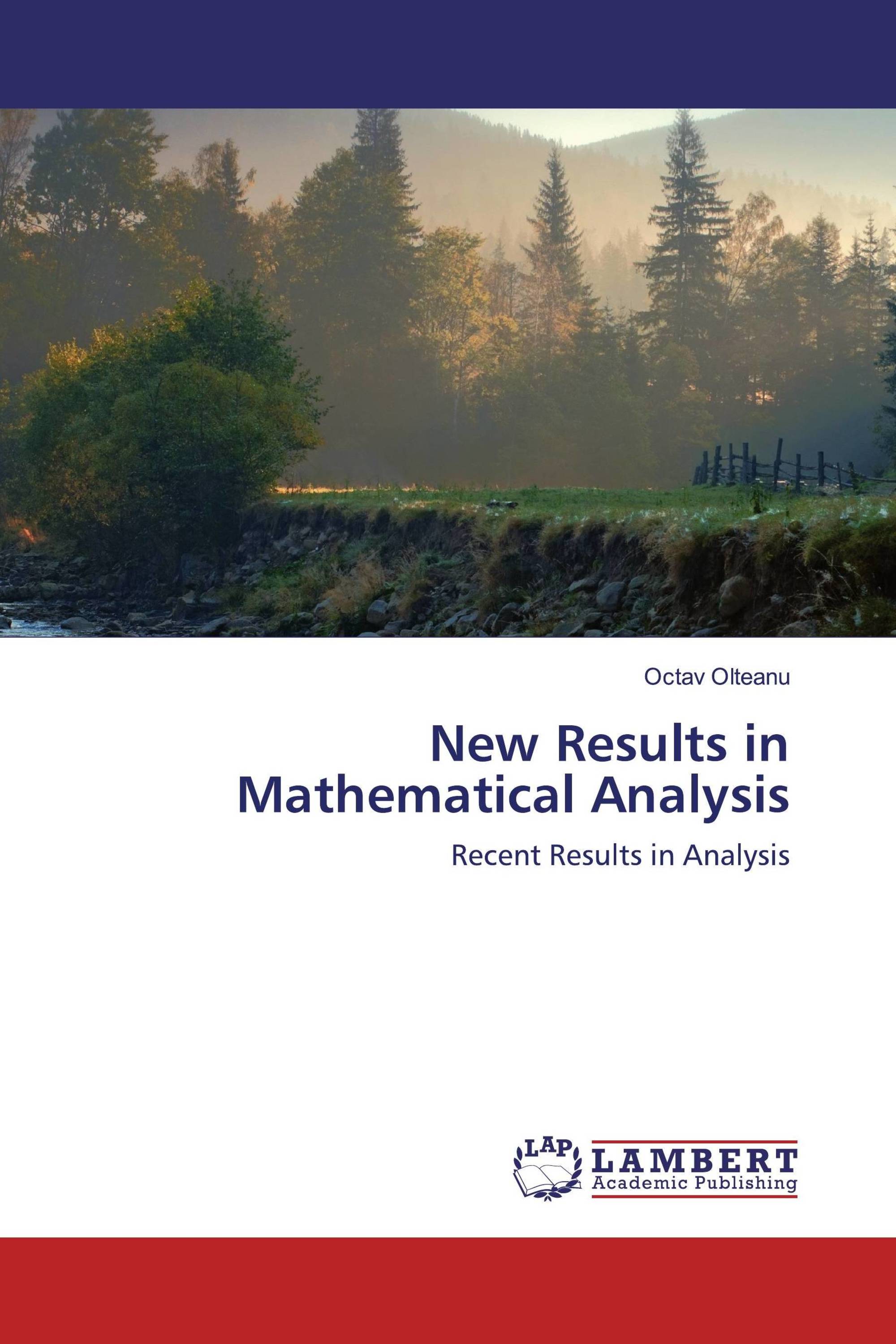 New Results in Mathematical Analysis