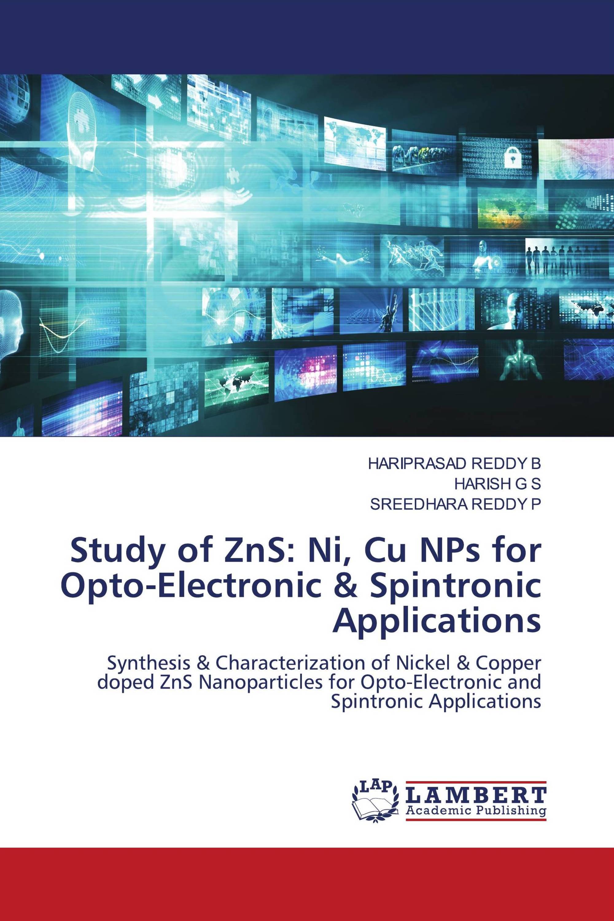 Study of ZnS Ni, Cu NPs for OptoElectronic & Spintronic Applications