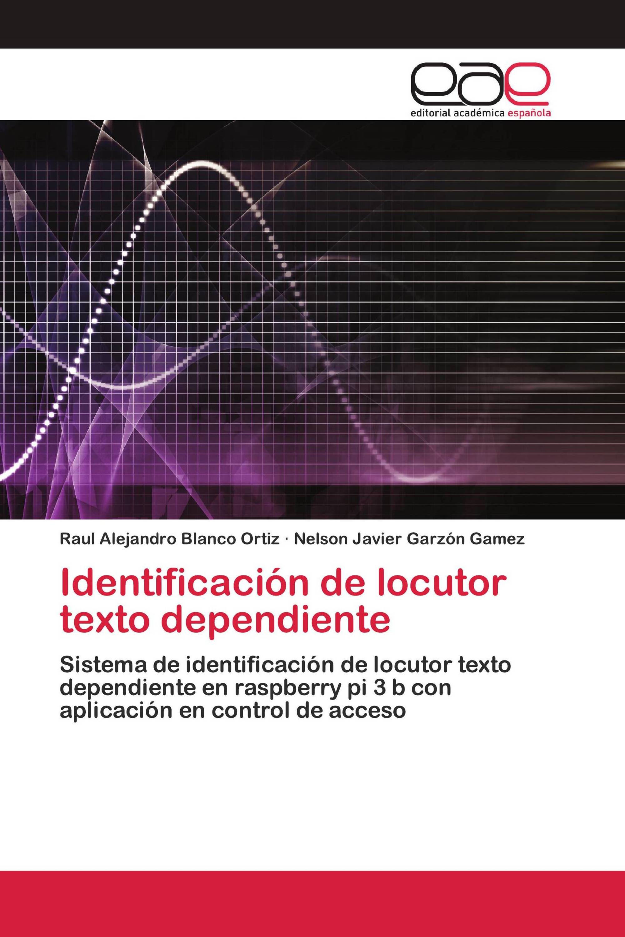 Identificación de locutor texto dependiente