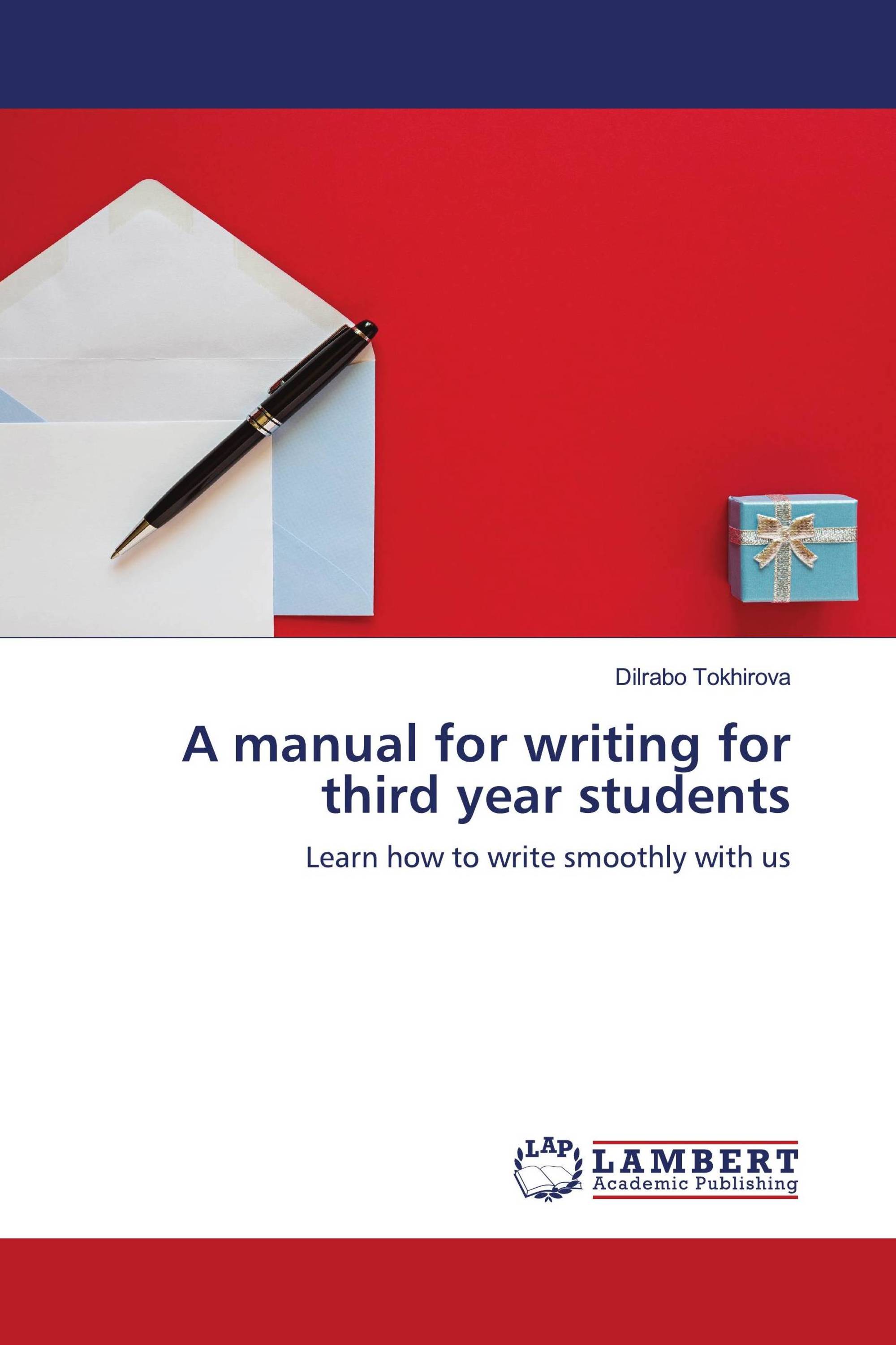 A manual for writing for third year students