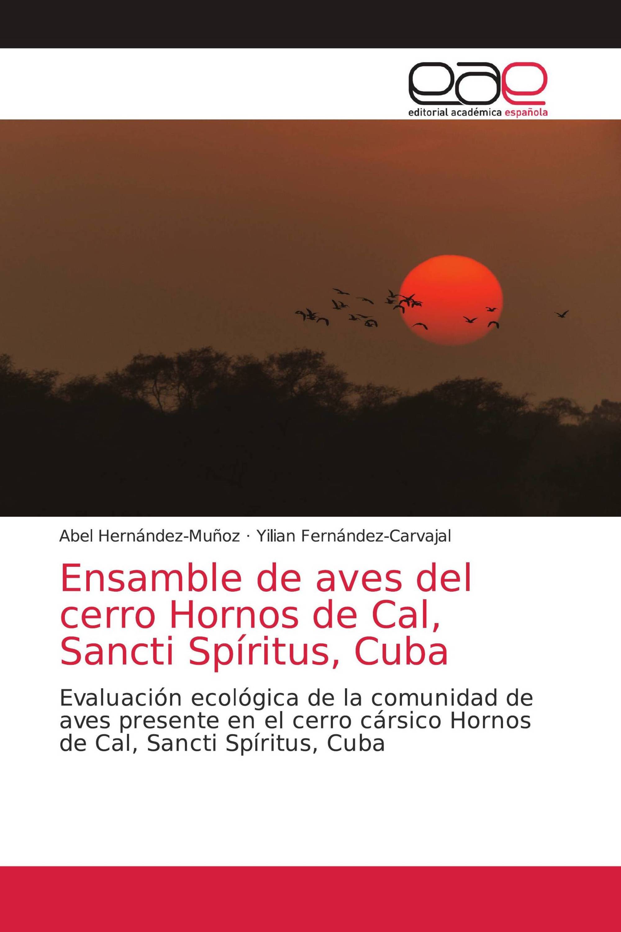 Ensamble de aves del cerro Hornos de Cal, Sancti Spíritus, Cuba